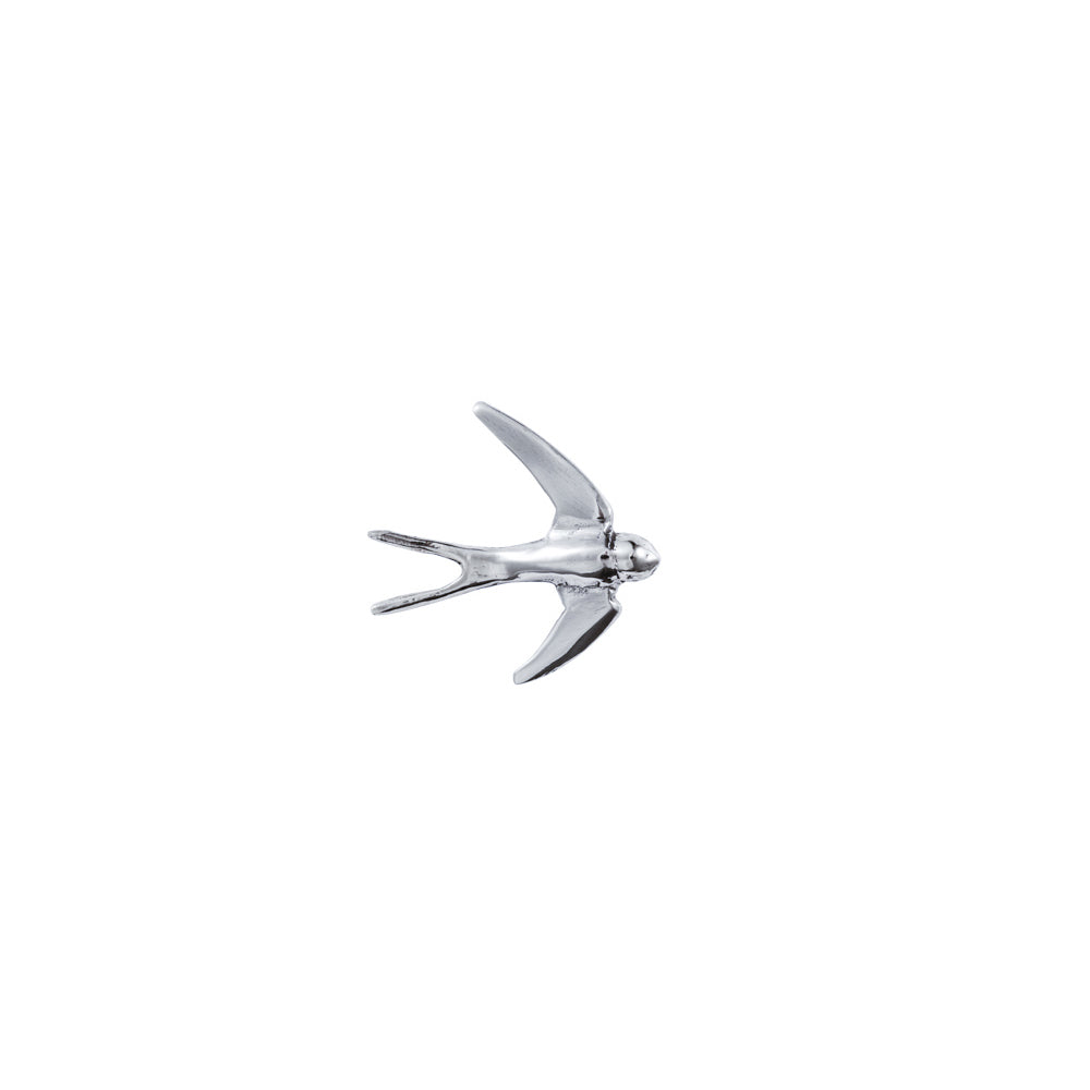 3D Swallow Stud Earring