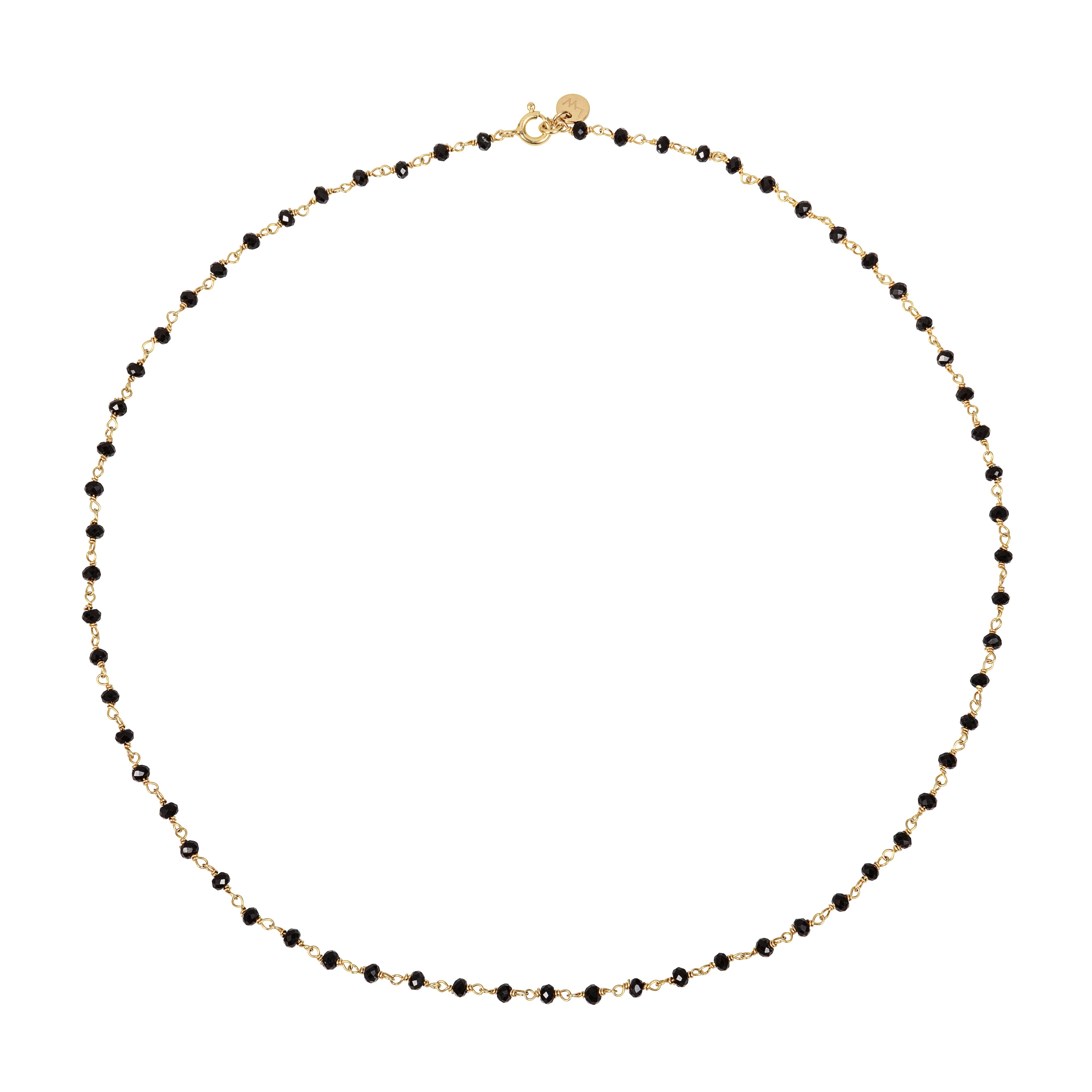 Black Spinel Necklace