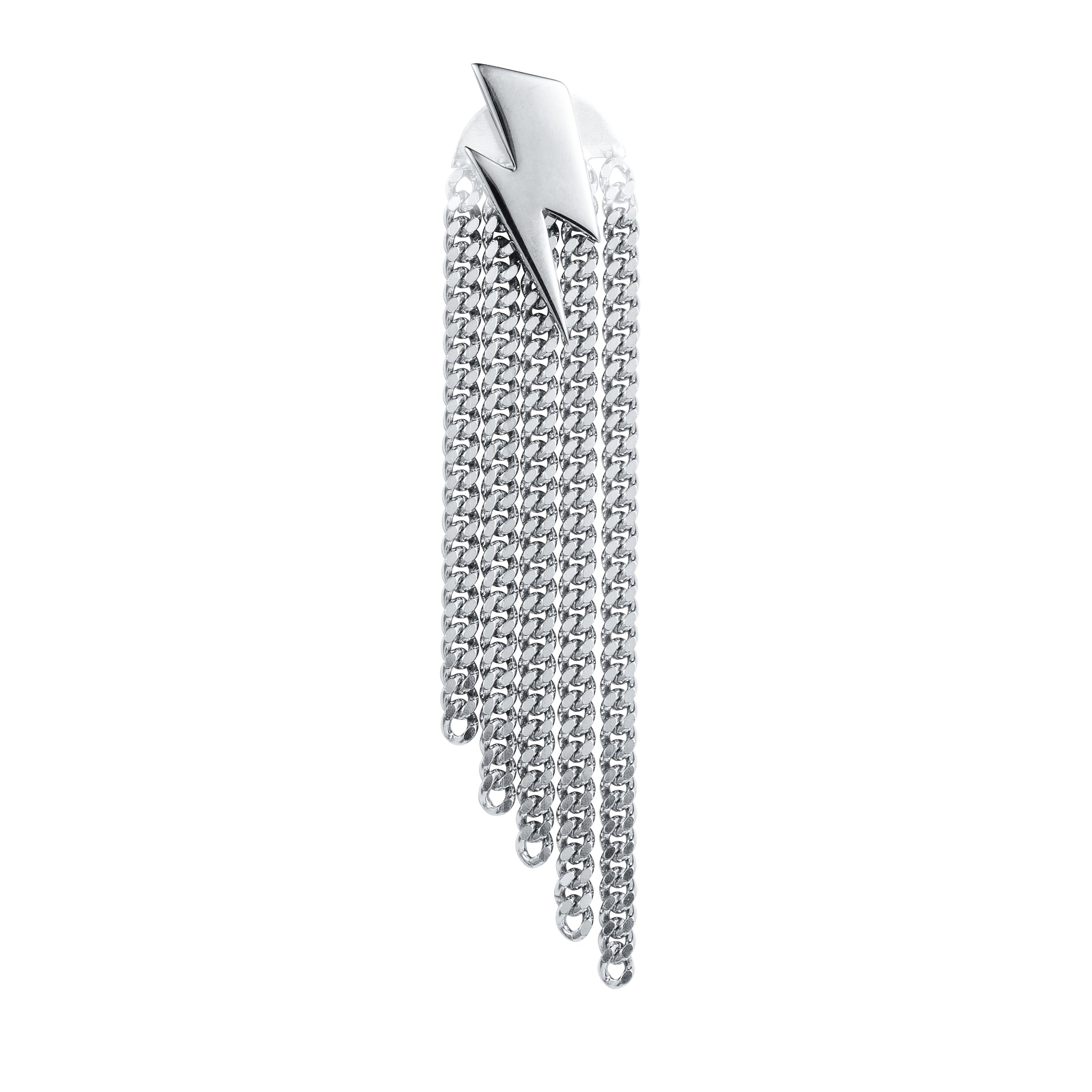 Bowie Flash Chainback Earring