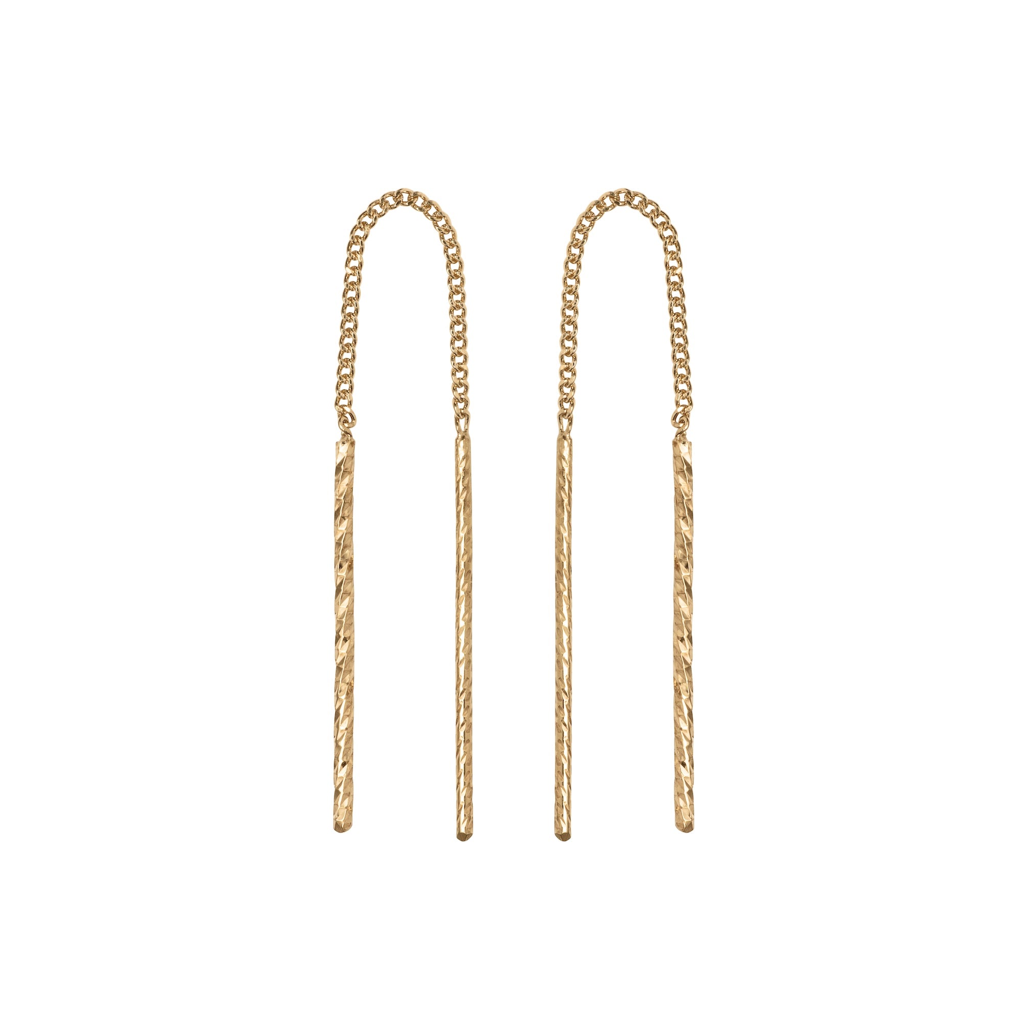 Diamond Cut Threaders Long