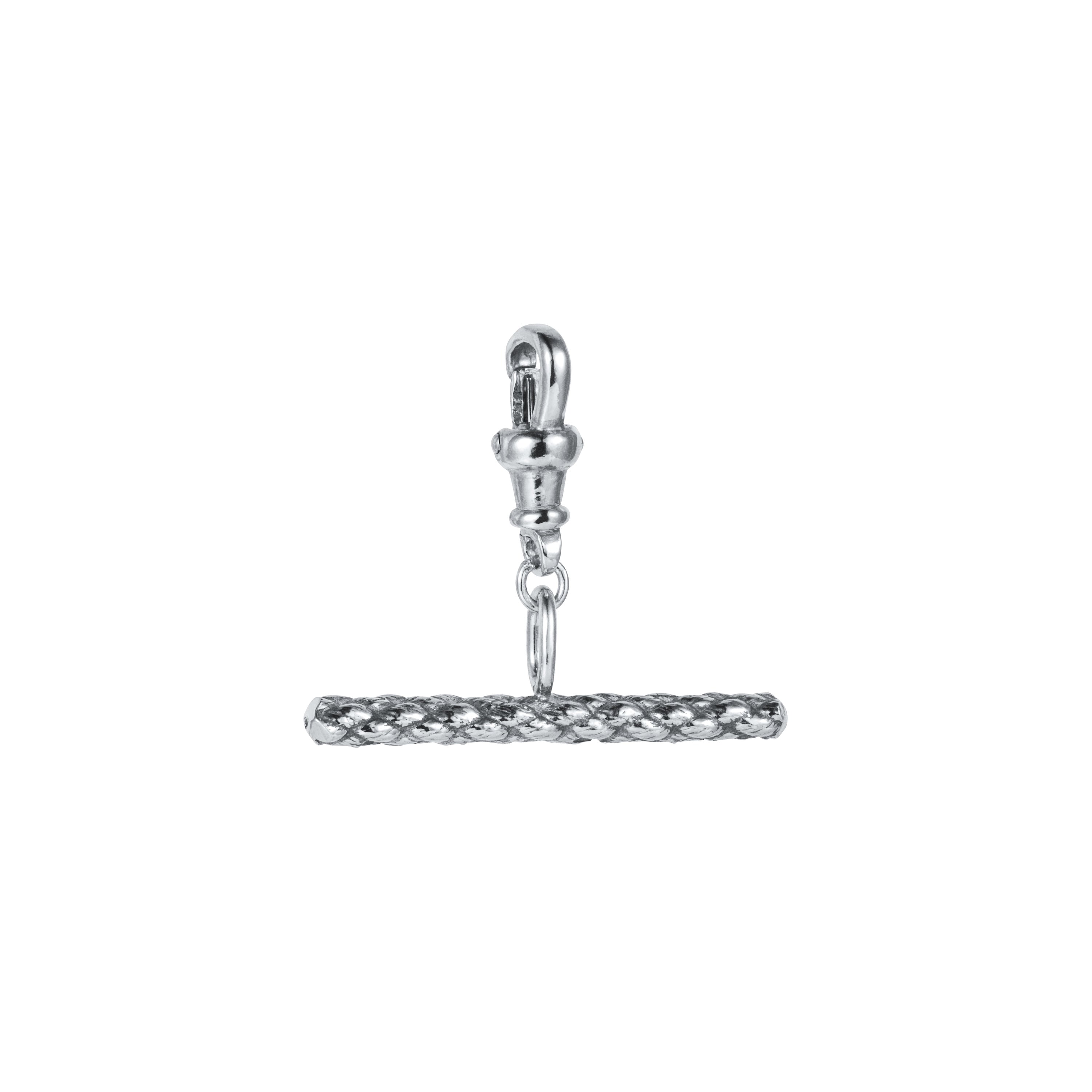 Rope T-Bar Pendant Charm