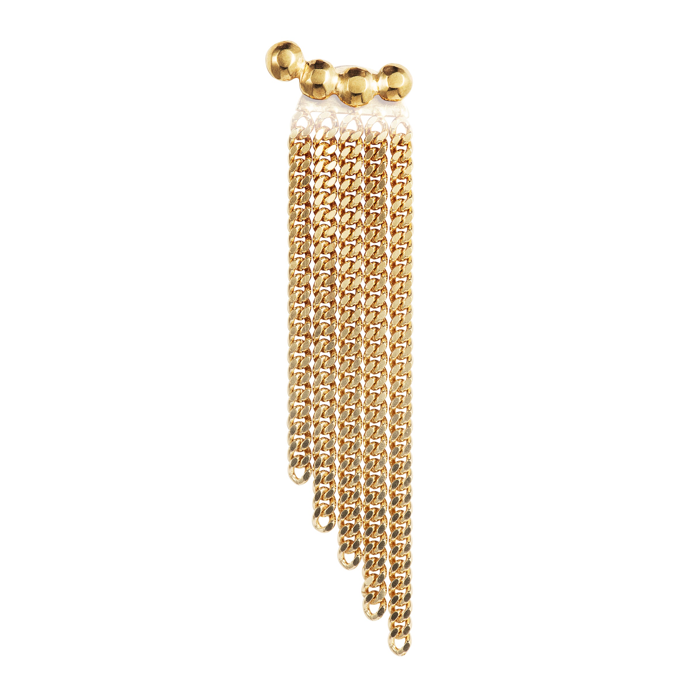 Speakeasy 4-Stud Chainback Earring