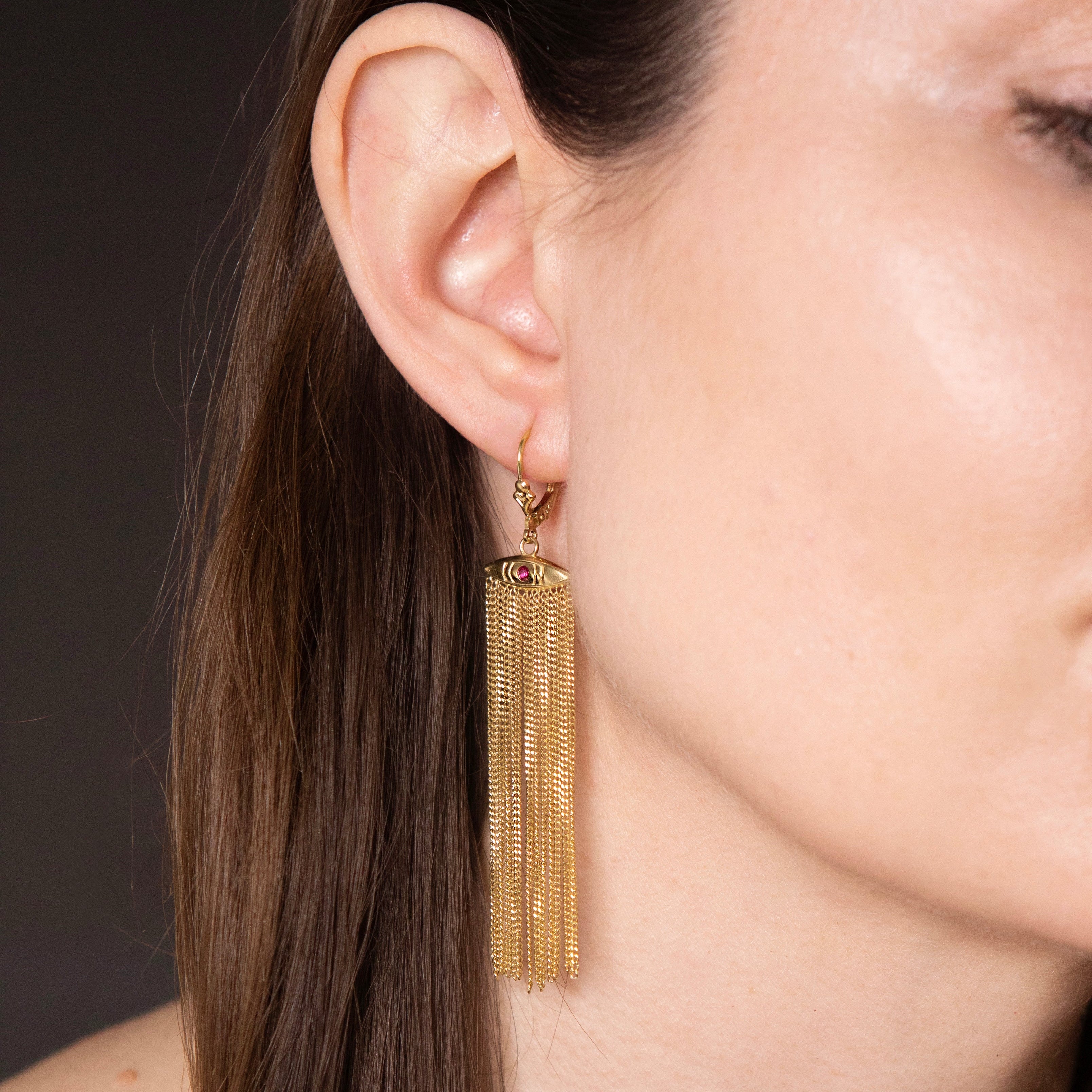 Third Eye Waterfall Earrings