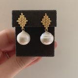 Speakeasy Baroque Pearl Earrings