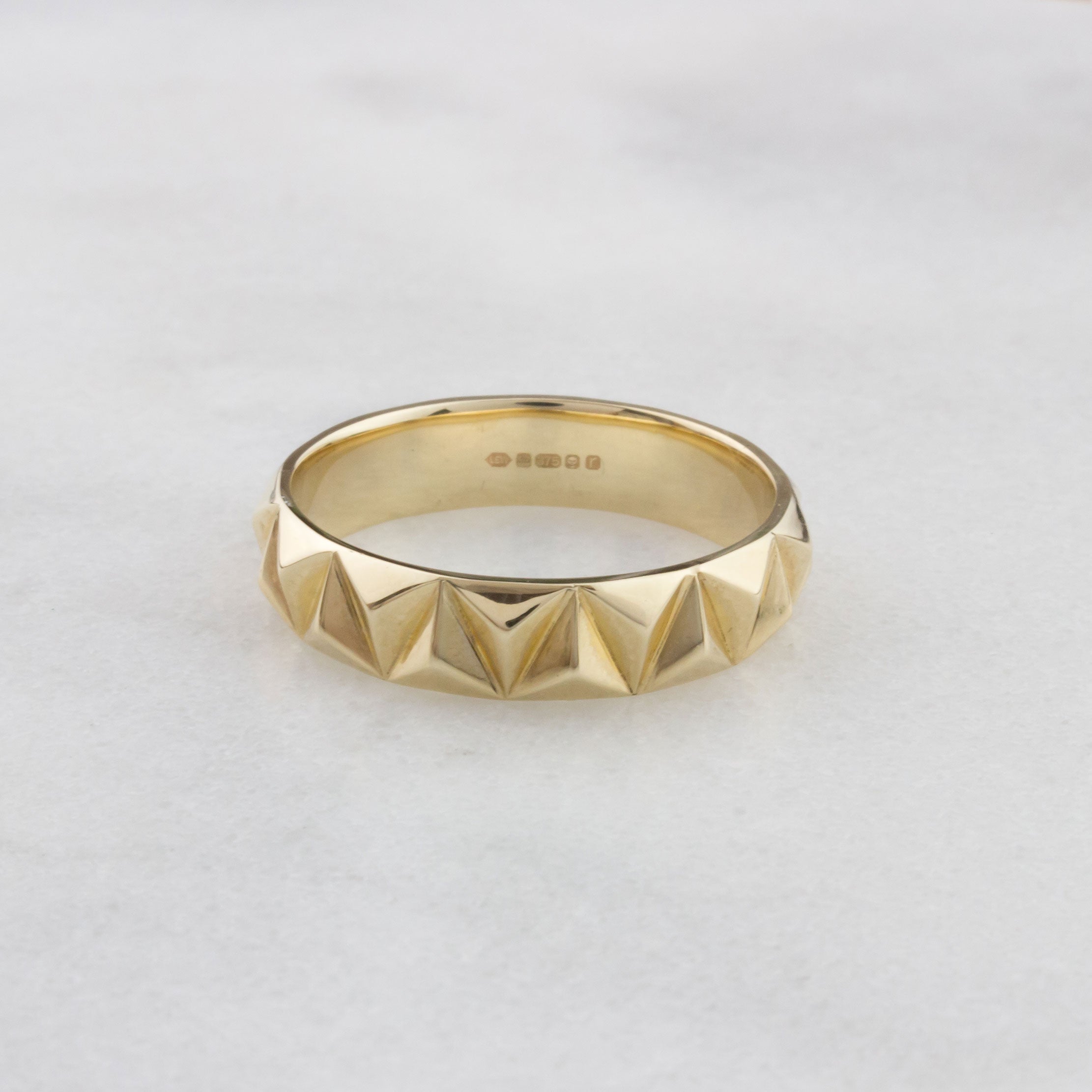 Louise wade his rocka ring gold marble