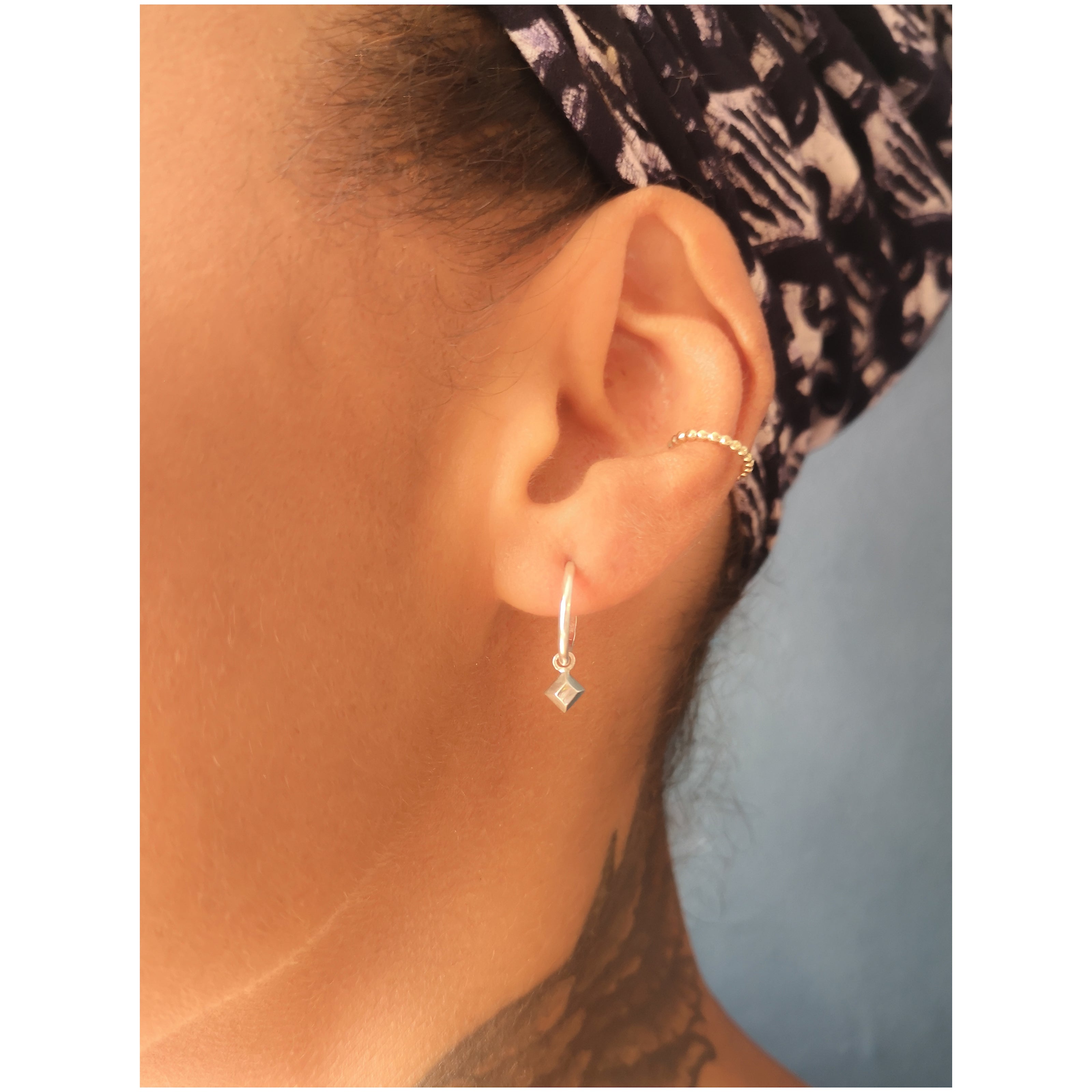 Deco Hoop Earrings