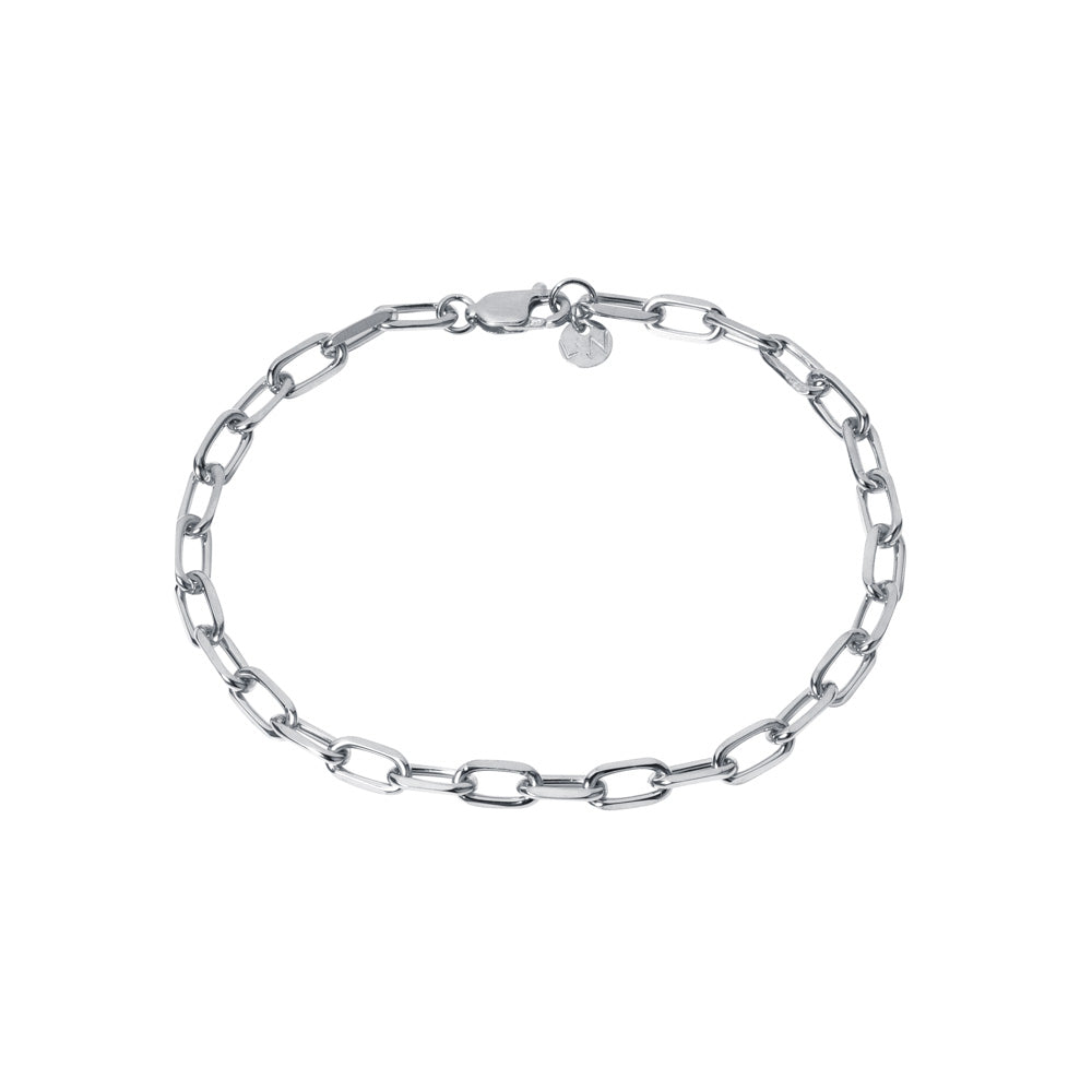 Knife Edge Chain Link Bracelet