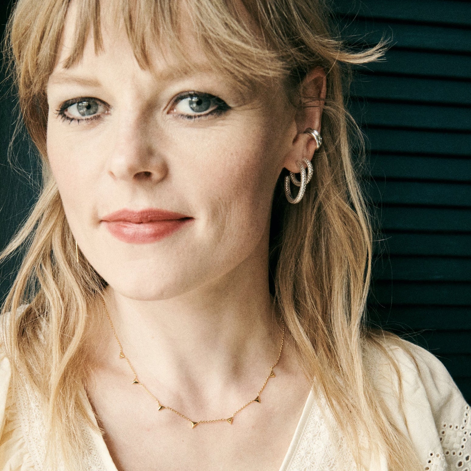 Rocka Seven Stud Necklace