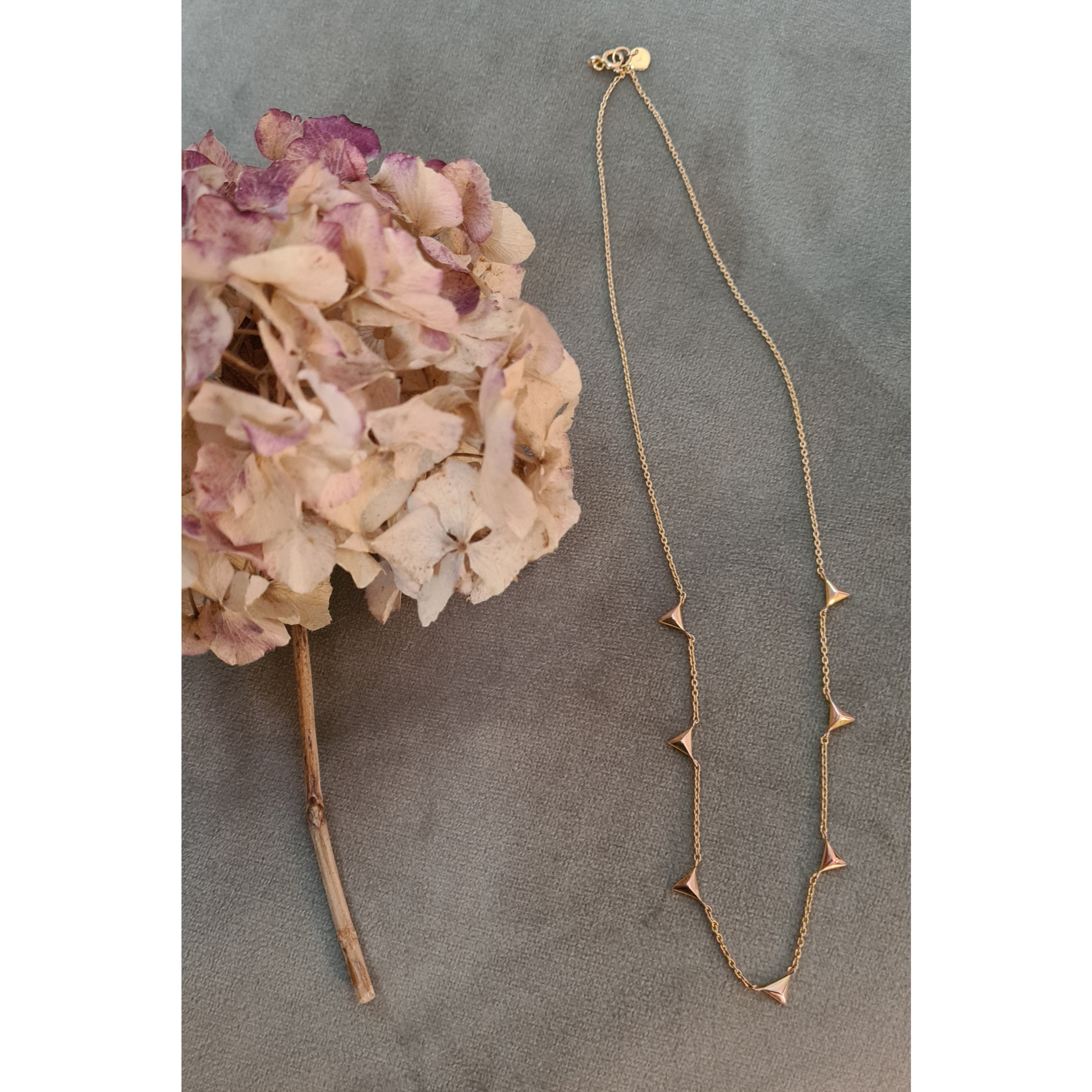 Rocka Seven Stud Necklace