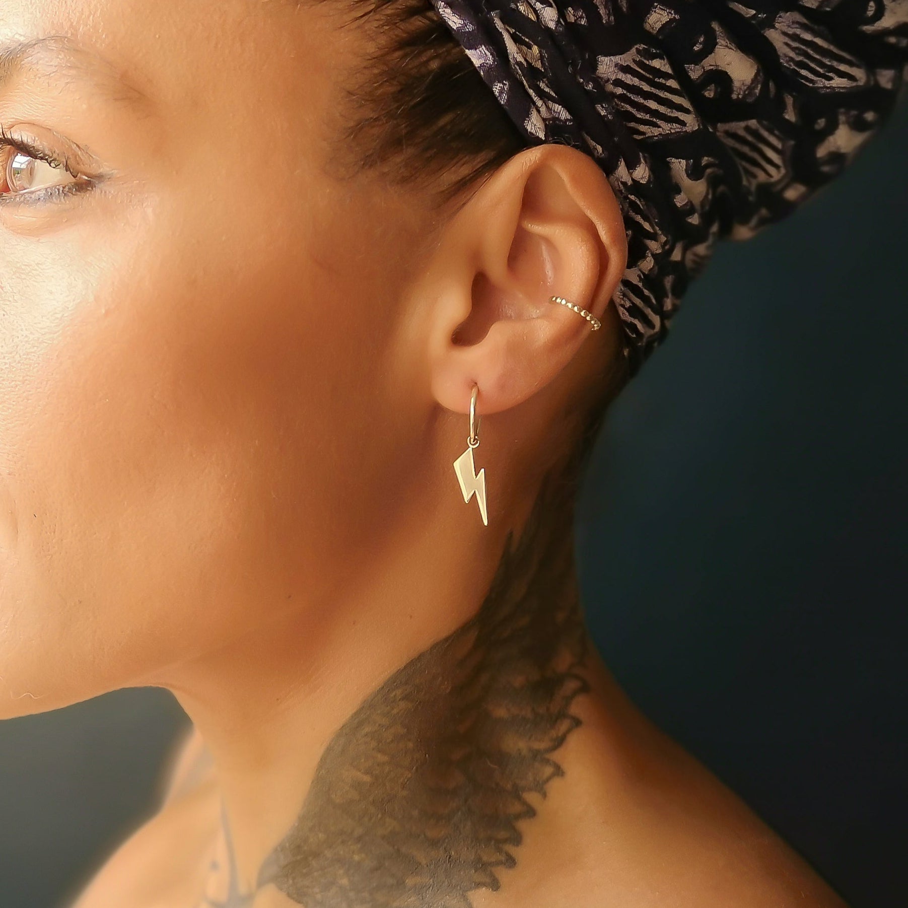 Bowie Flash Hoop Earring