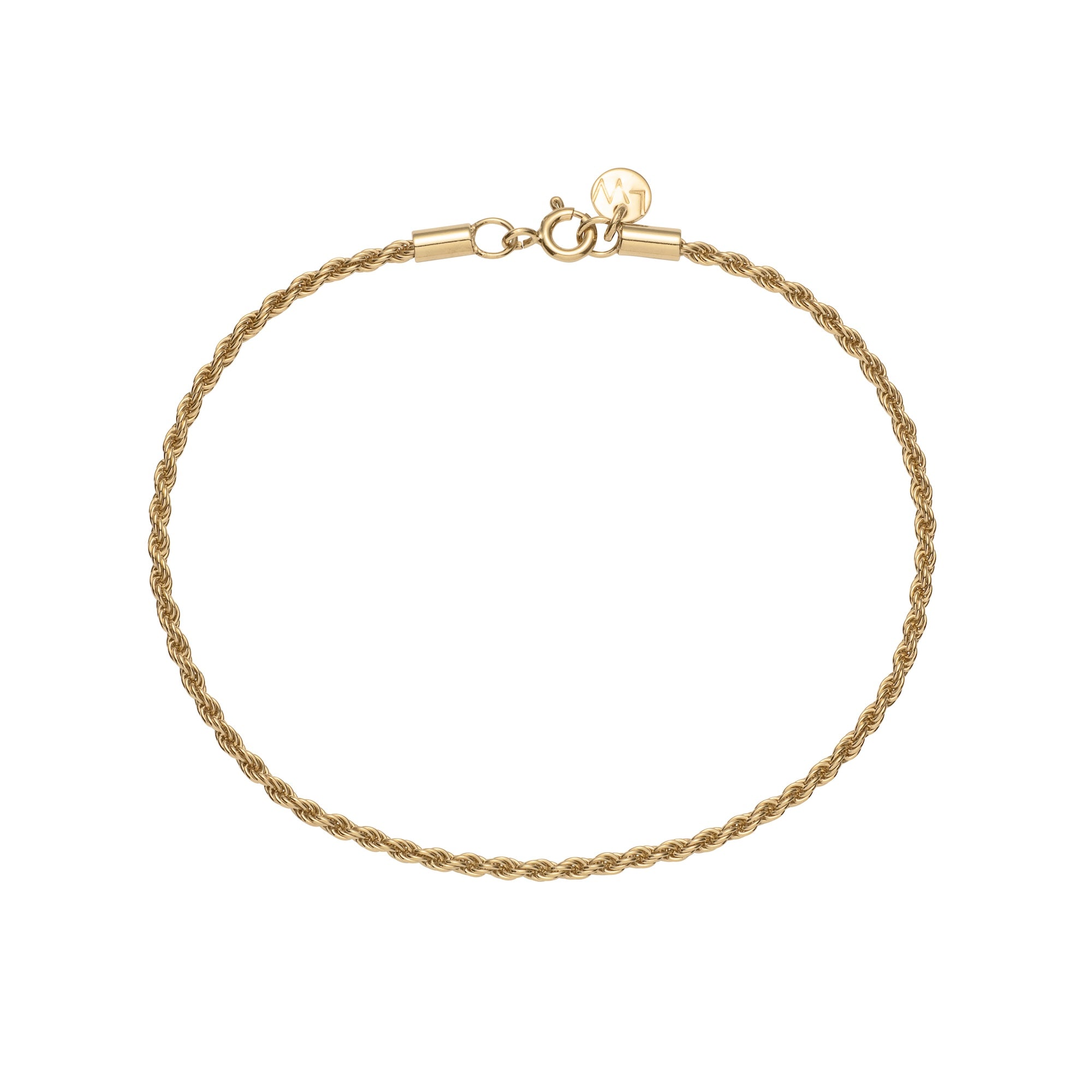 Fine Rope Chain Bracelet