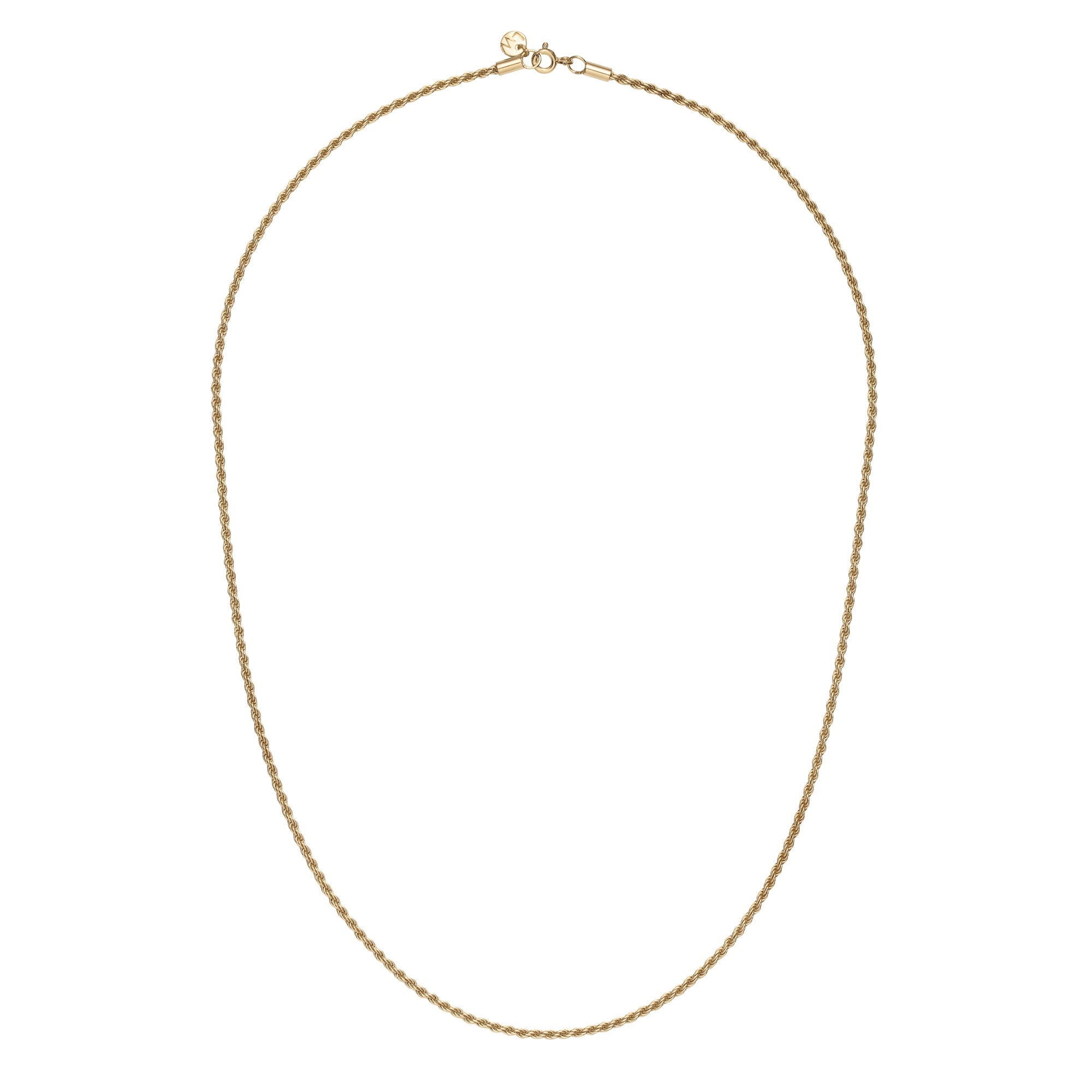Fine Rope Chain Necklace