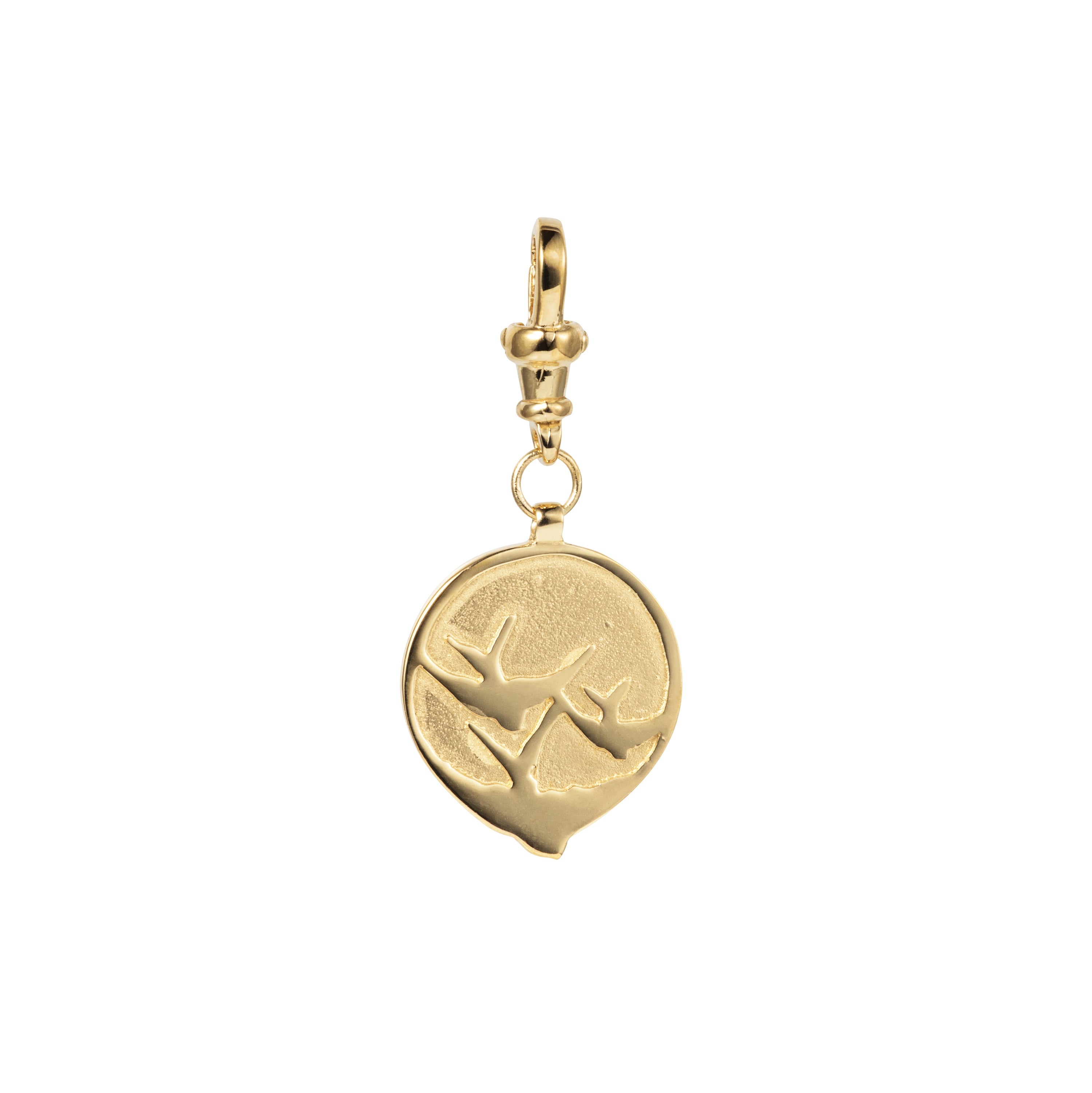 Flight of Swallows Pendant Charm