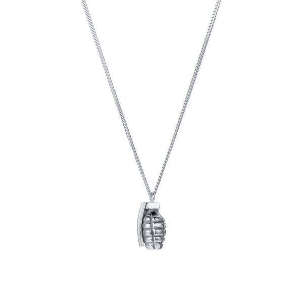 Grenade Pendant Necklace