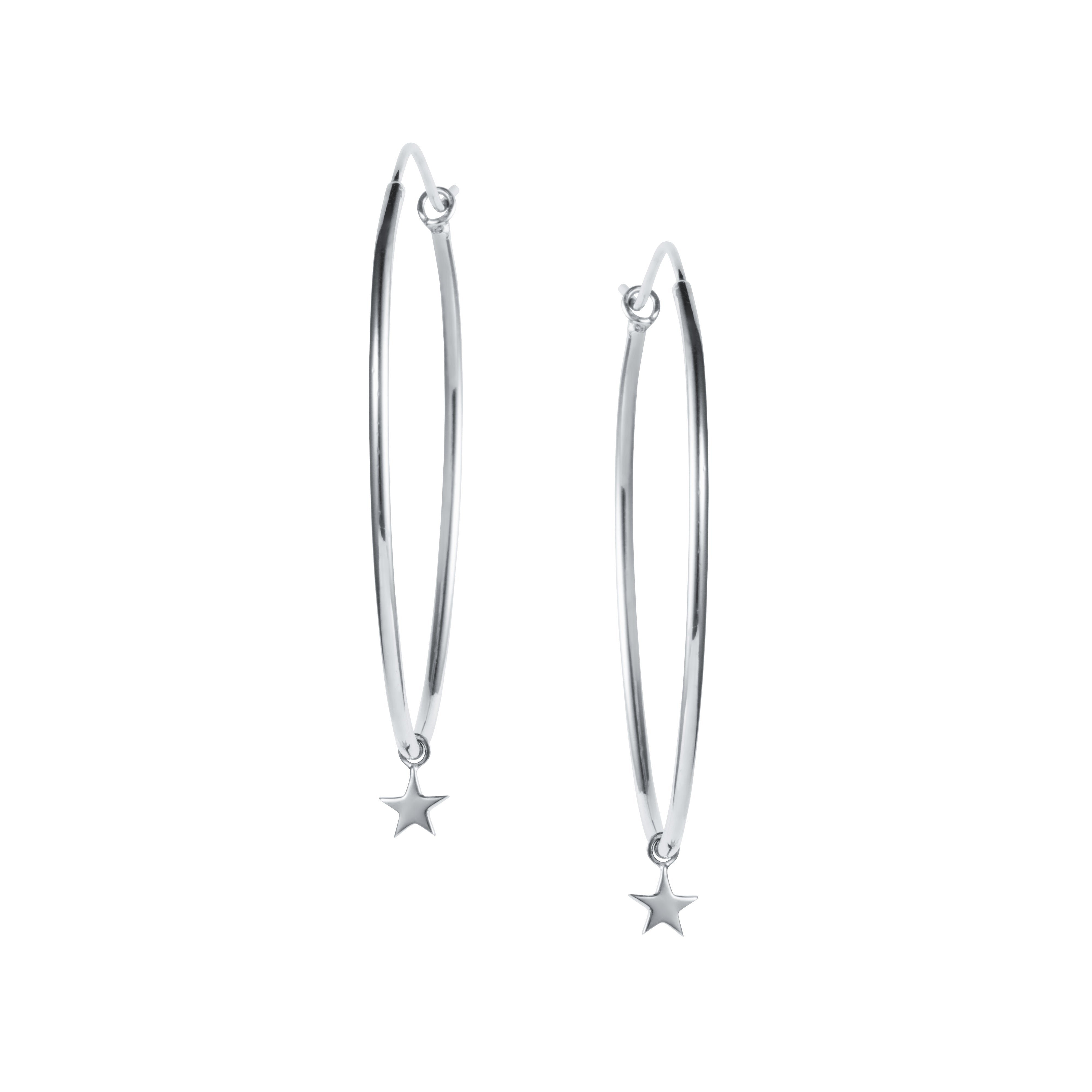 Stellar Hoop Earrings