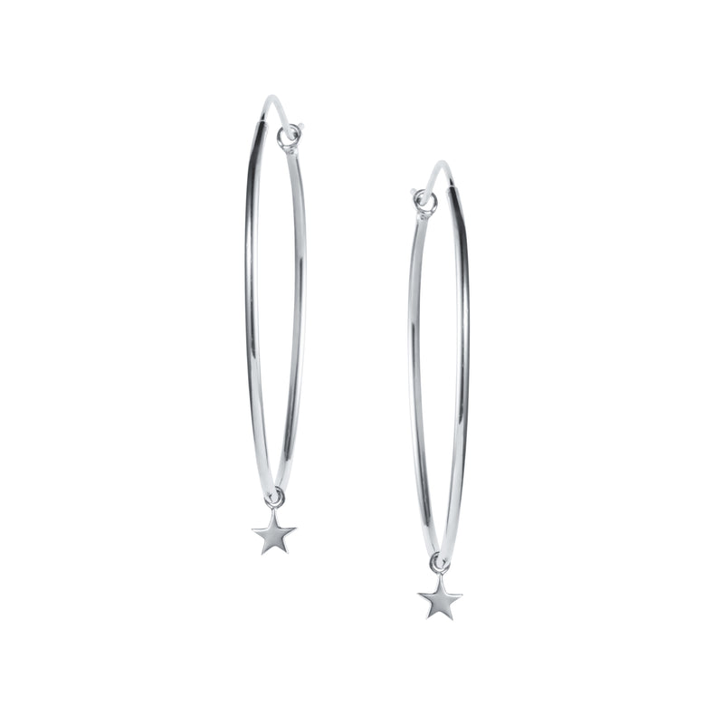 Stellar Hoop Earrings