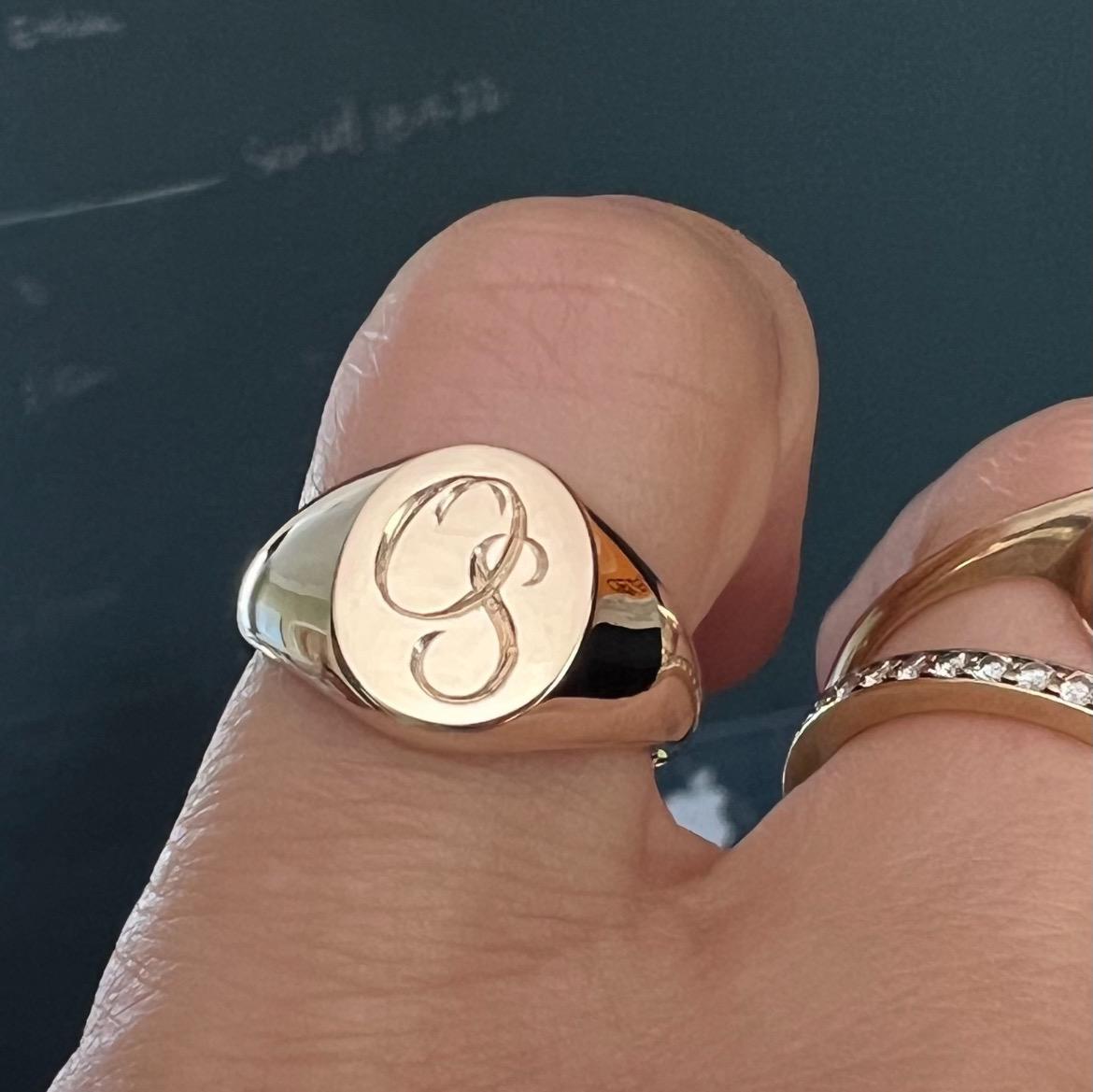 Oval Signet Ring
