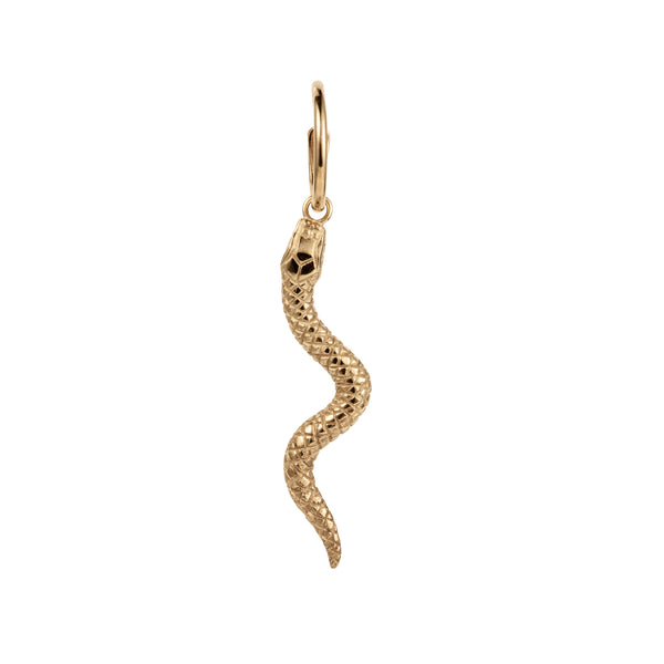 Serpent Hoop Earring