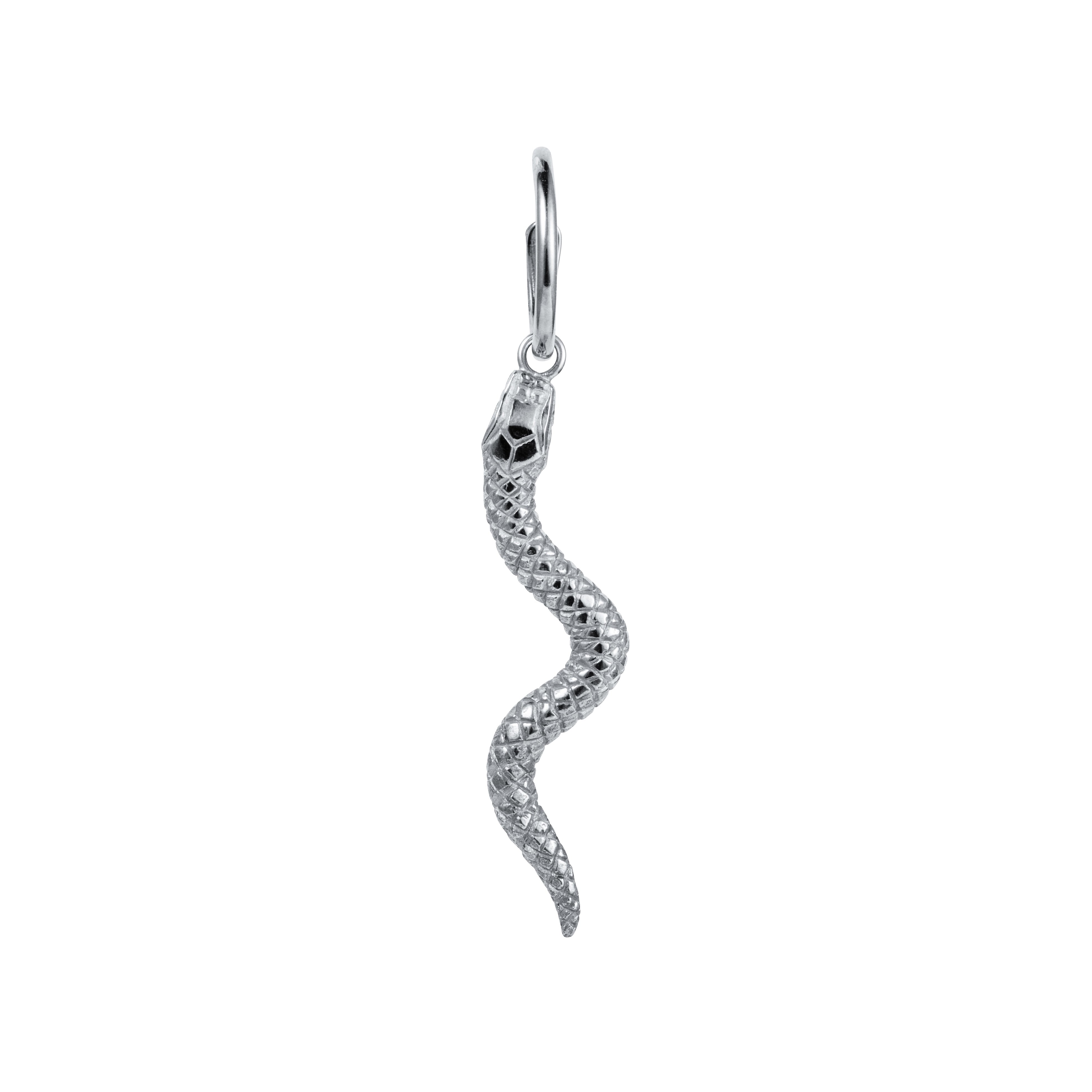 Serpent Hoop Earring