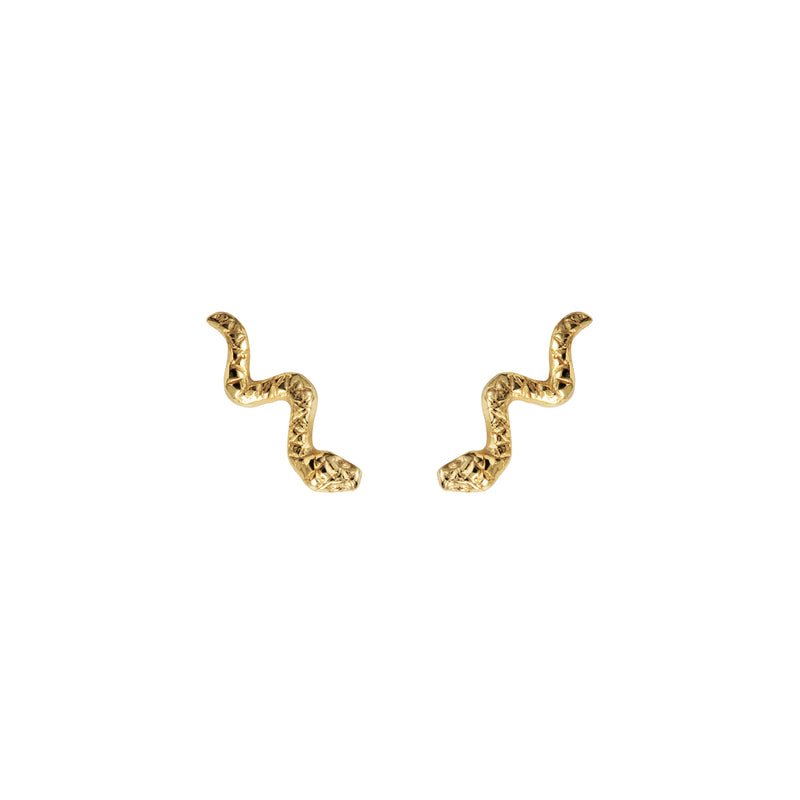 Serpent Mini Stud Earrings