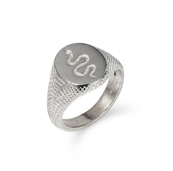 Serpent Signet Ring