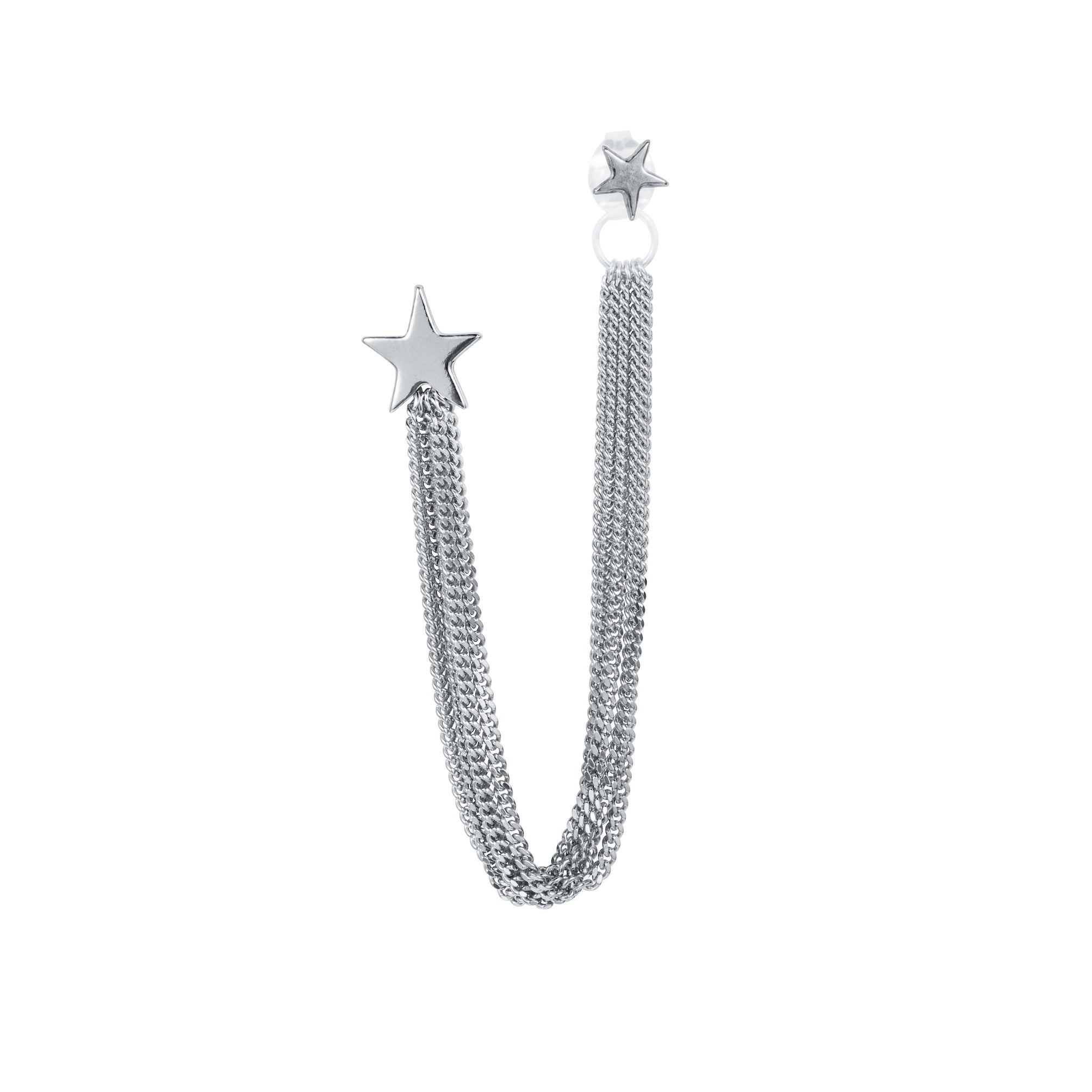 Shooting Star Double Stud Earring