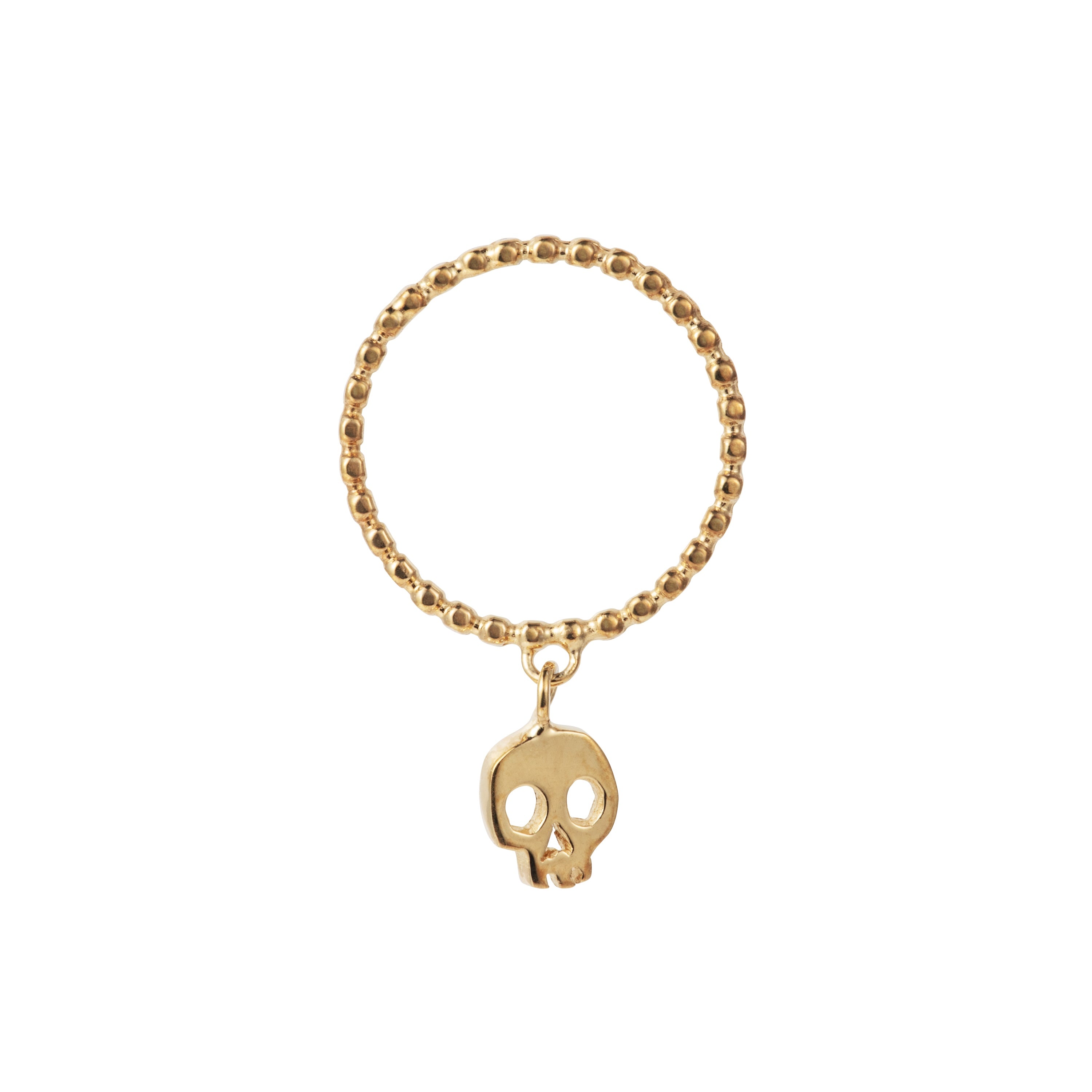Skull Drop Ring