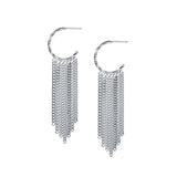 French 75 Hoop Earrings