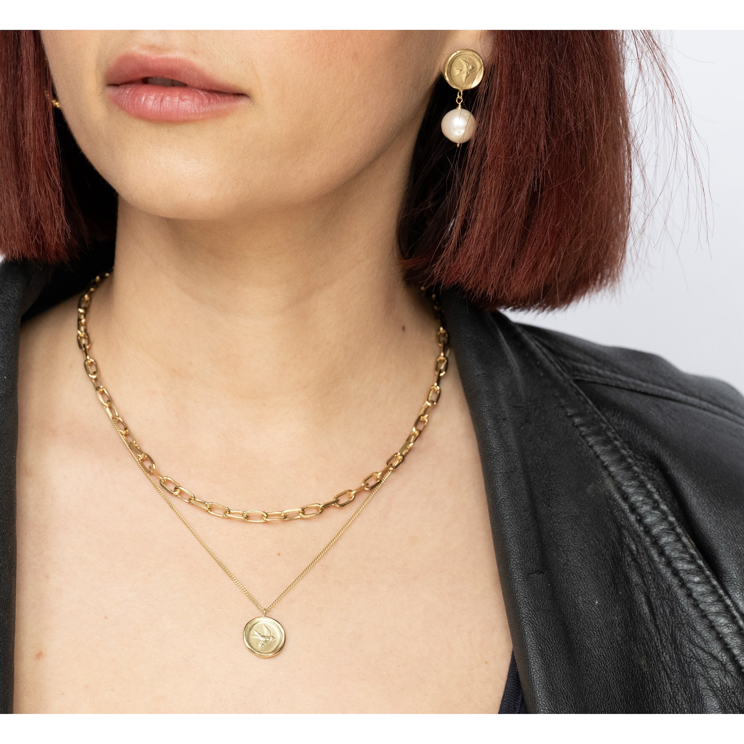 Swallow Pendant Necklace