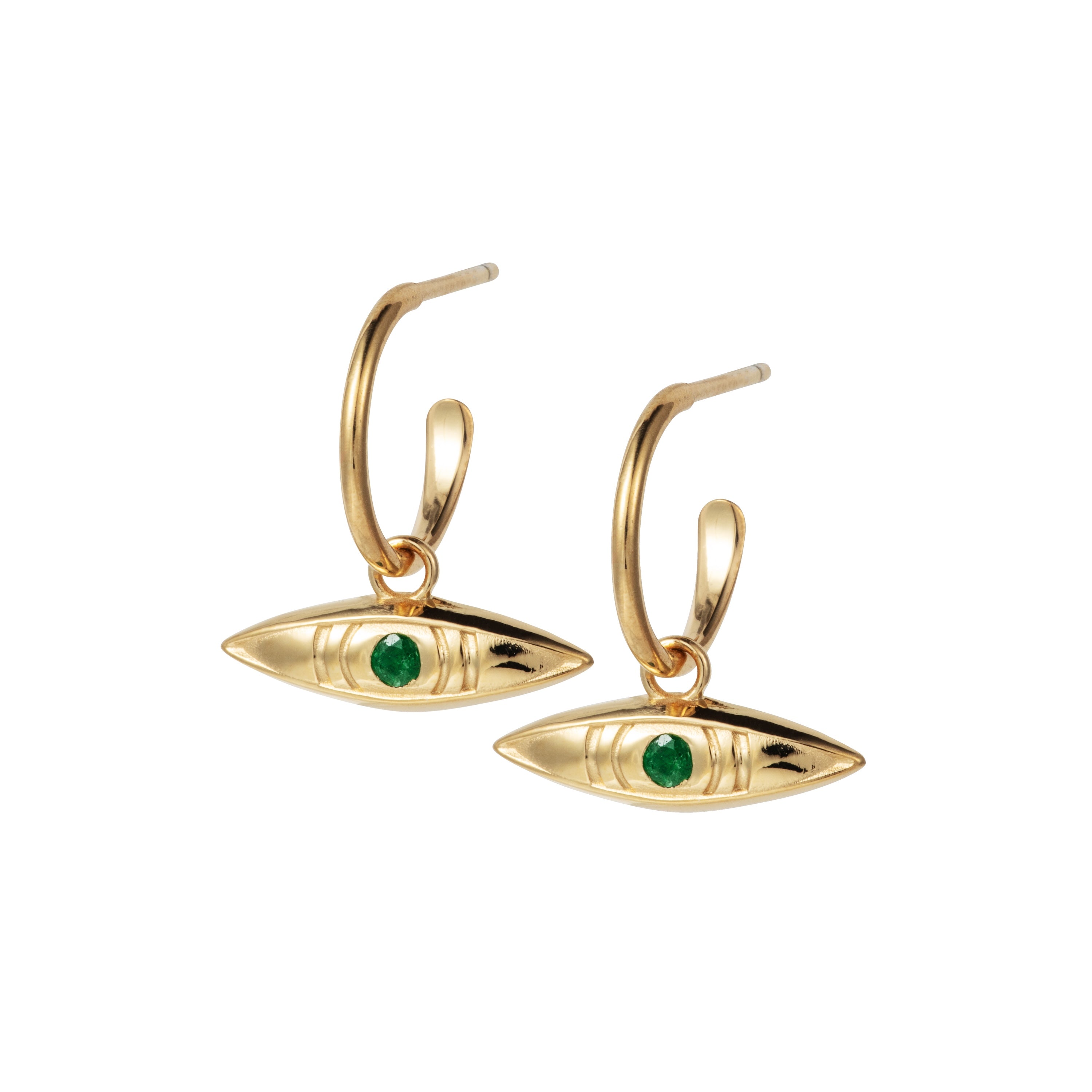 Third Eye Hoop Earrings