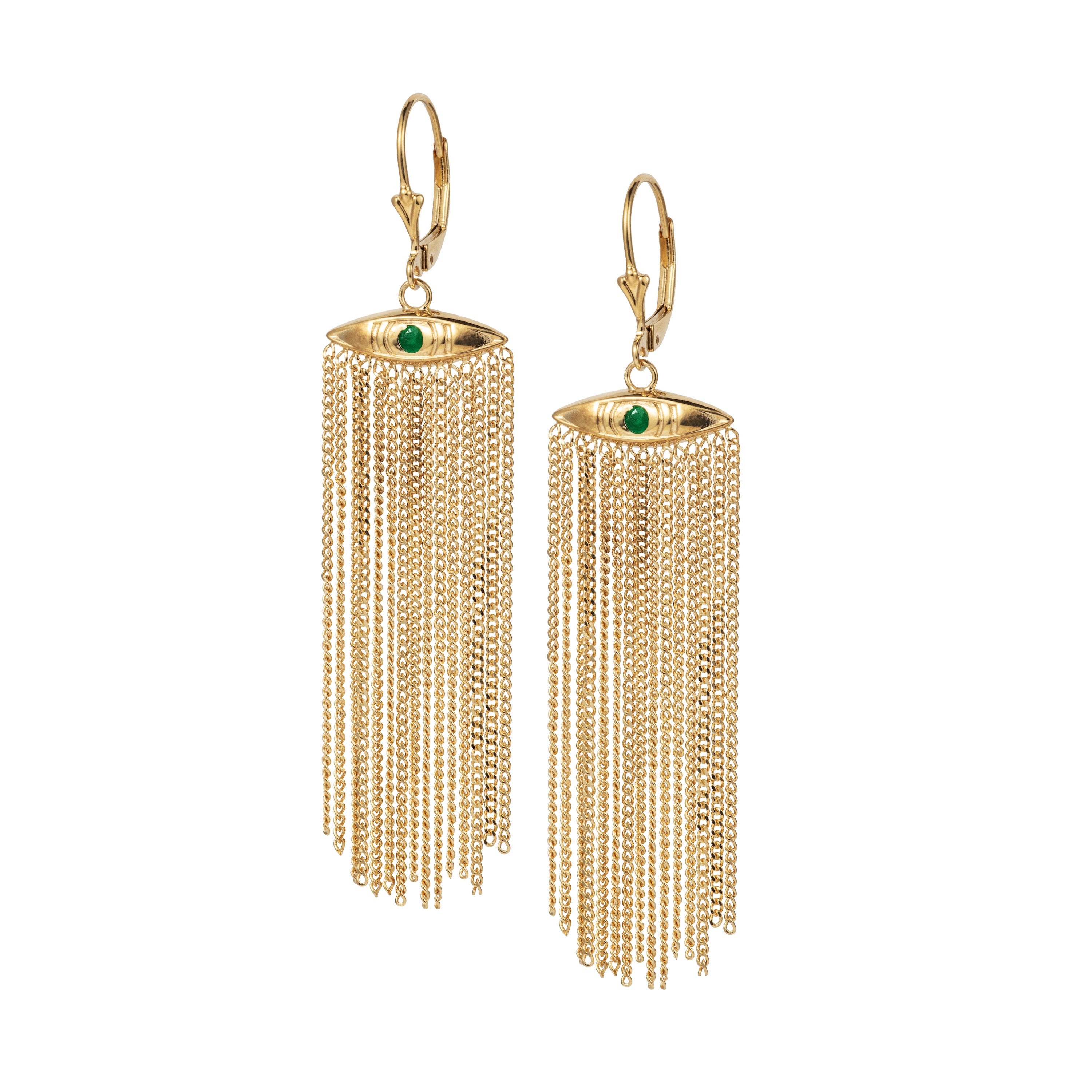 Third Eye Waterfall Earrings