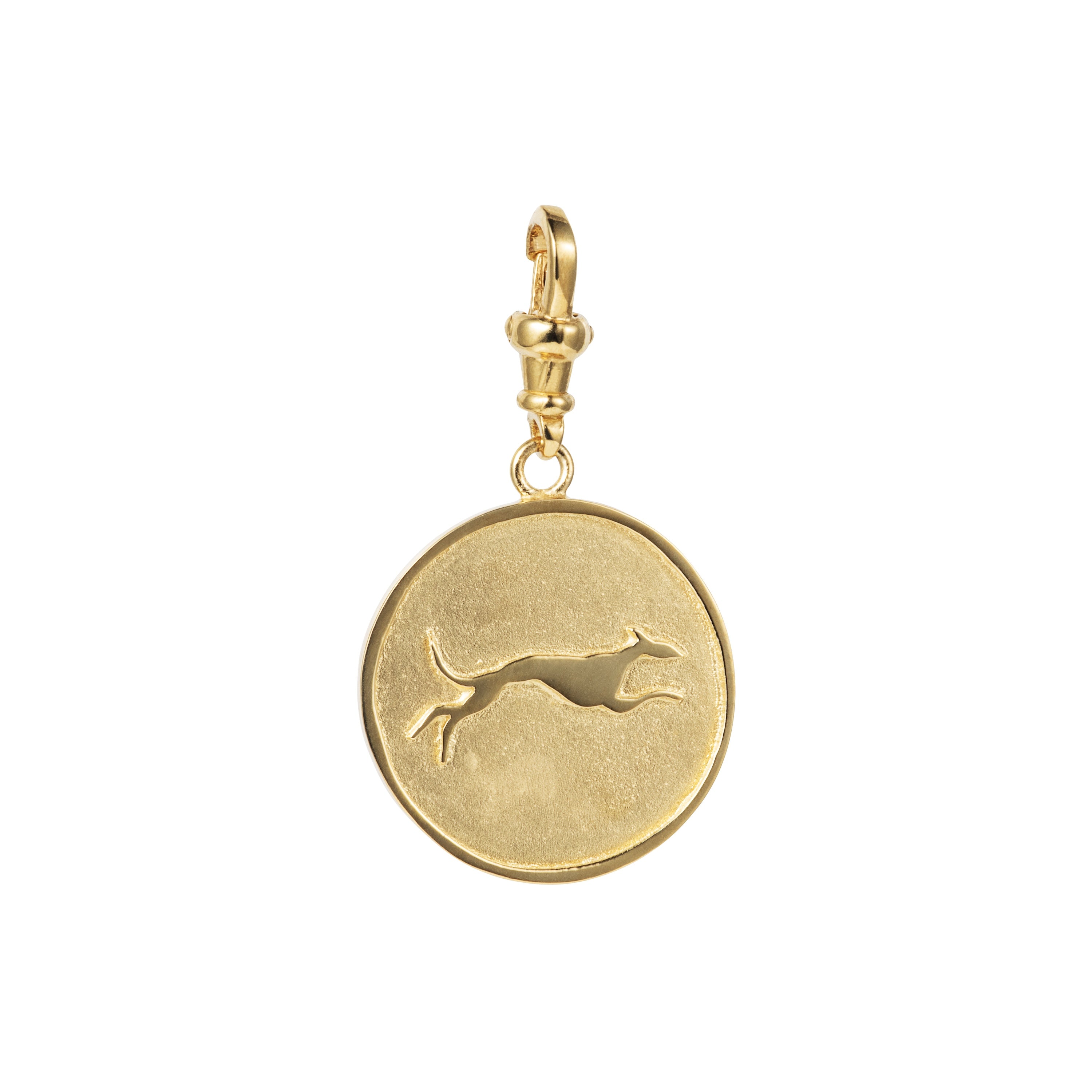 Whippet Pendant Charm
