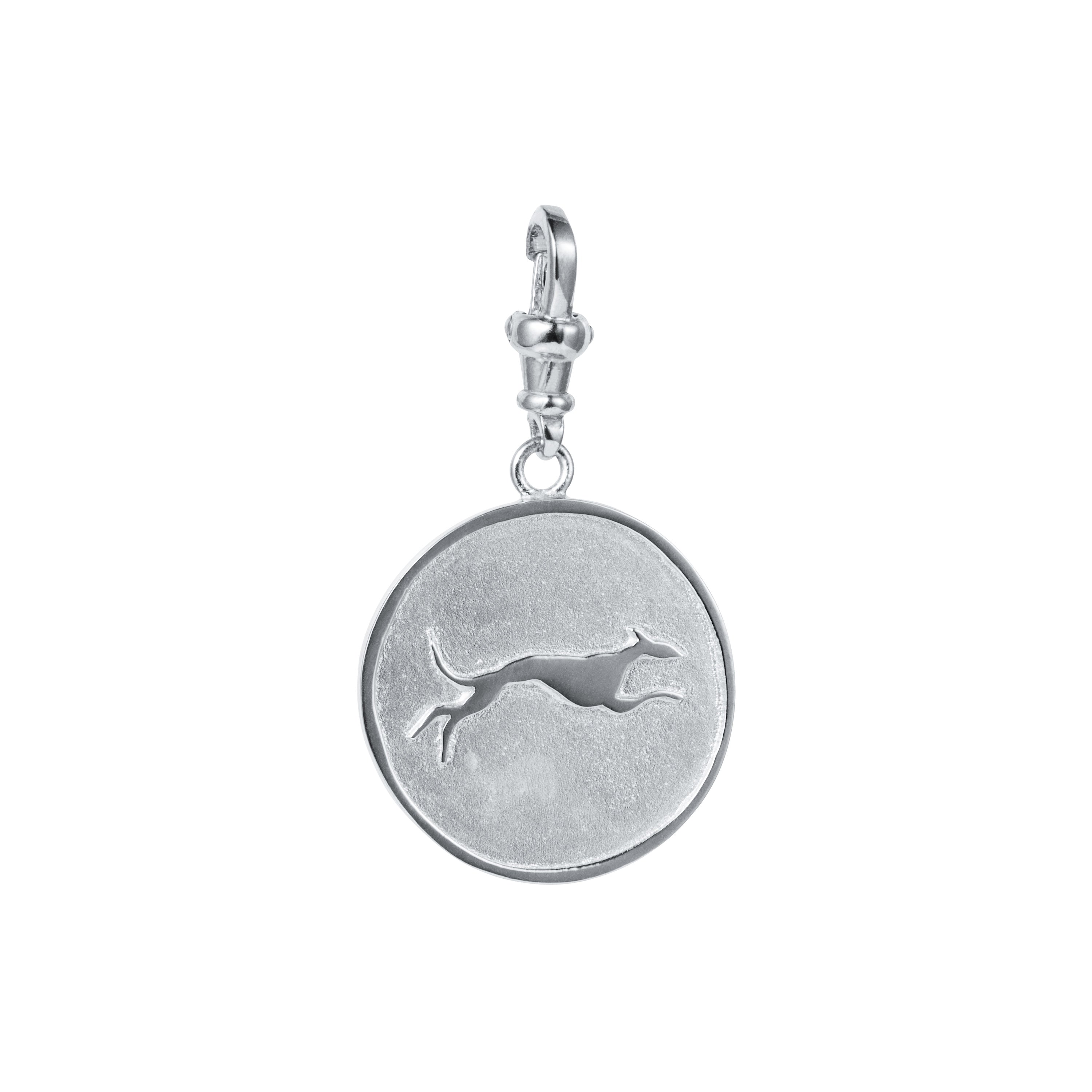 Whippet Pendant Charm