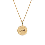 Whippet Pendant Necklace