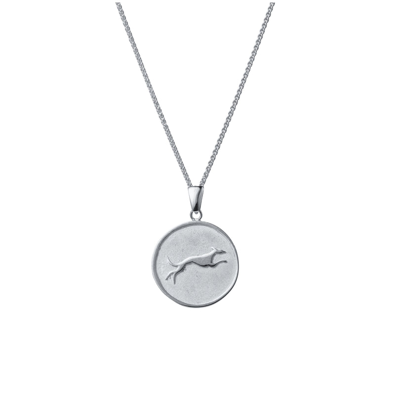 Whippet Pendant Necklace