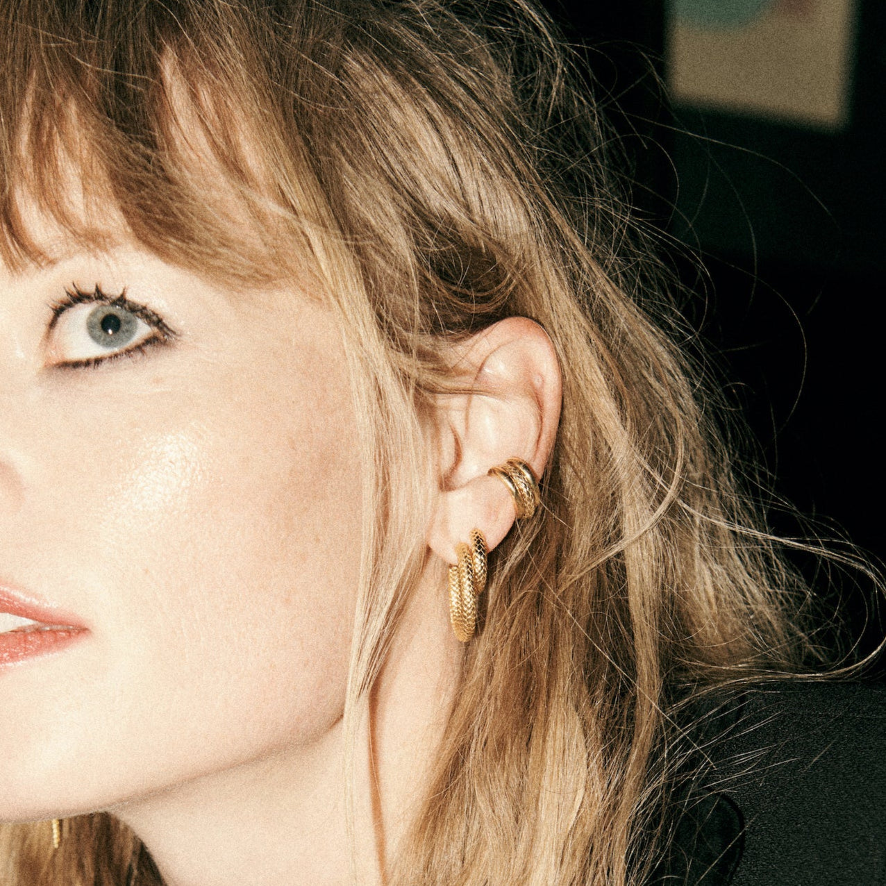 Yacht Rope Chunky Ear Cuff