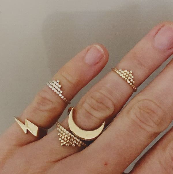 Speakeasy Sunrise Midi Ring