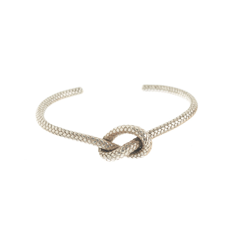 love knot bangle in sterling silver by Louise Wade