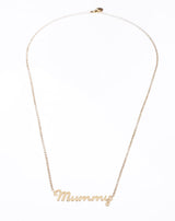 Mummy Necklace Louise Wade gold vermeil