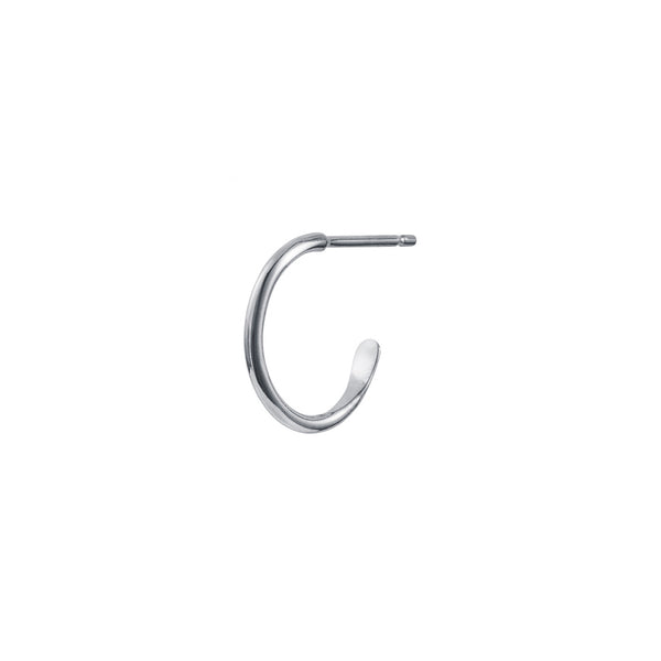 Small Plain Hoop Earring