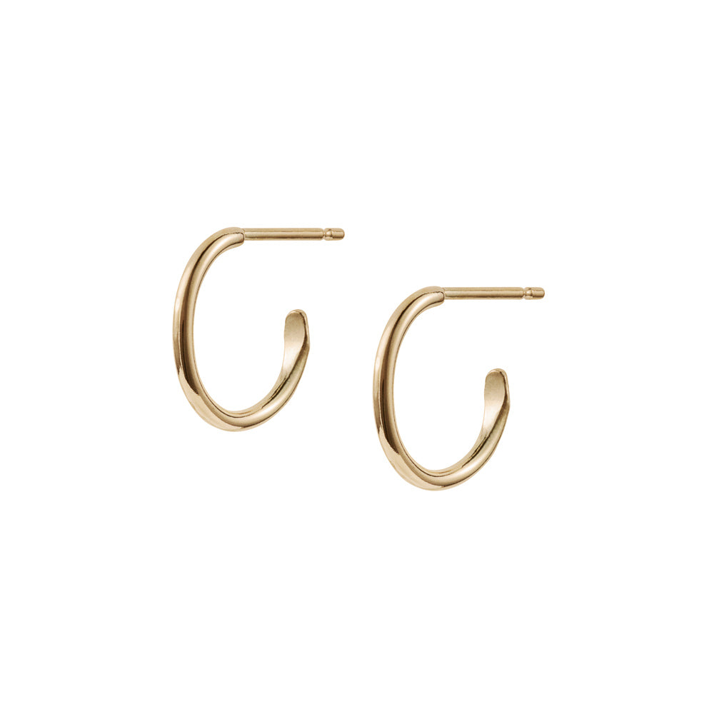 Plain Hoop Earrings Small
