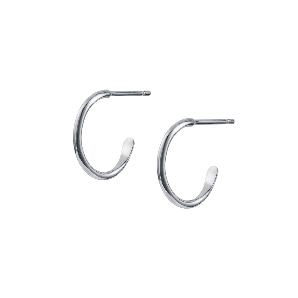 Plain Hoop Earrings Small