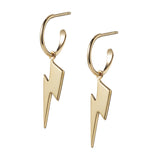 Bowie Flash Hoop Earrings