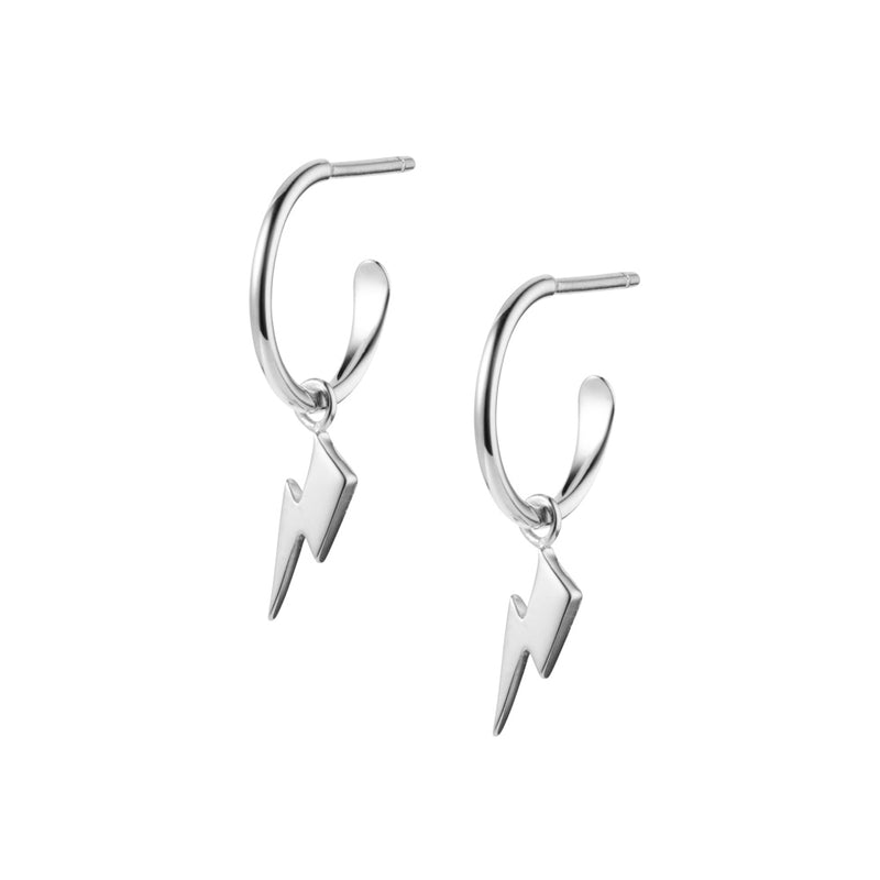 Bowie Mini Flash Hoop Earrings