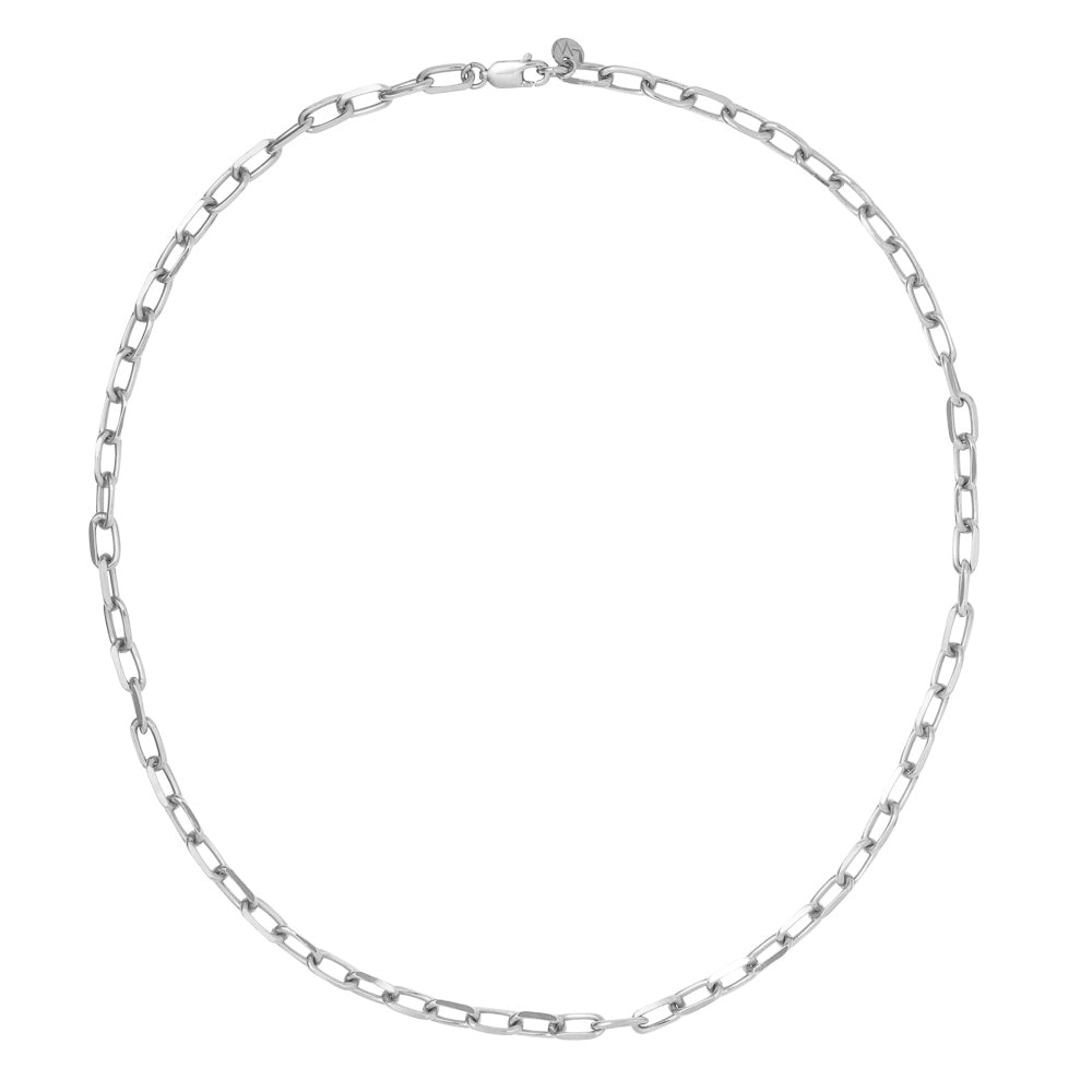 Knife Edge Chain Link Necklace