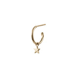 Little Star Hoop Earring