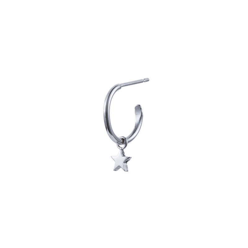 Little Star Hoop Earring