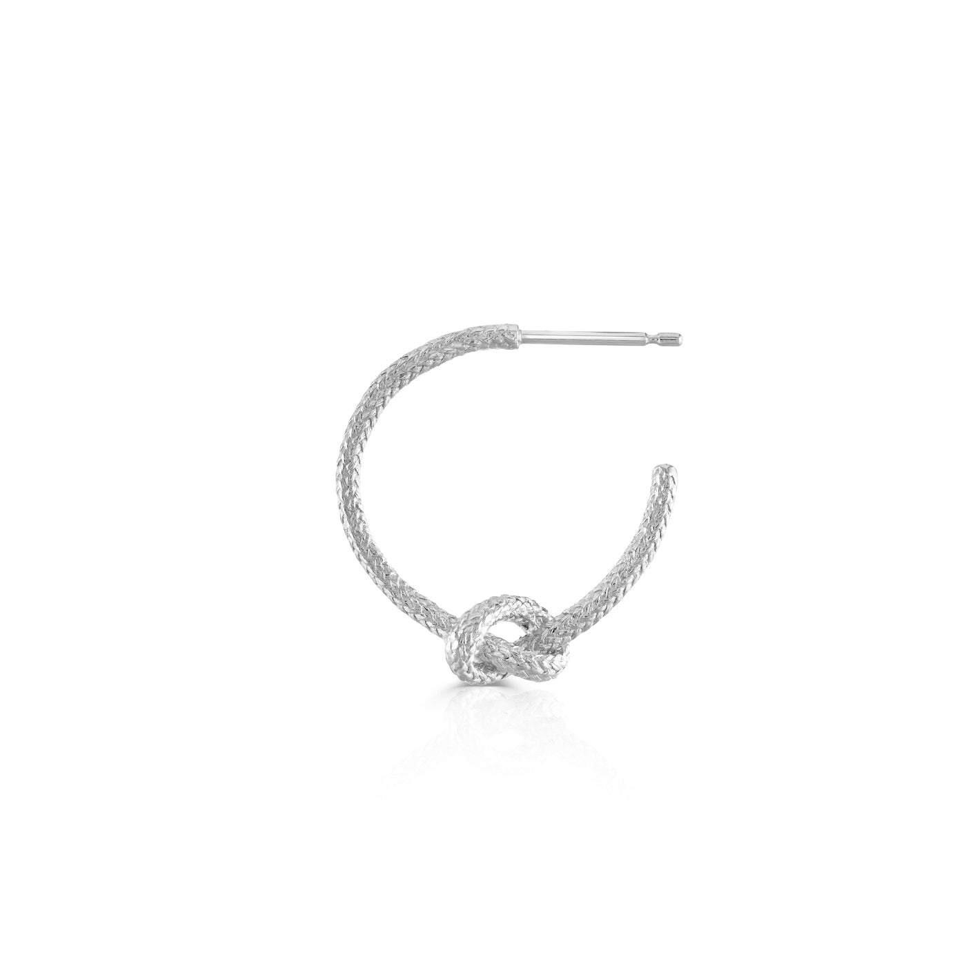 Love Knot Hoop Earring