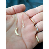 Crescent Mini Moon Necklace