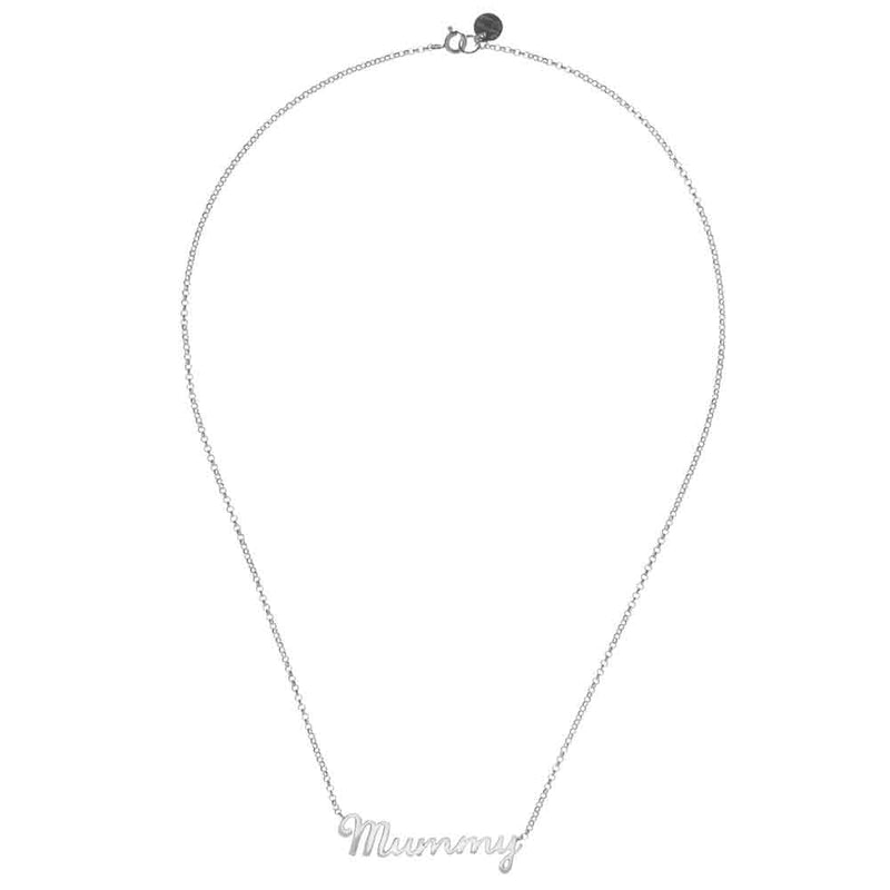 Mummy Necklace in sterling silver by Louise Wade